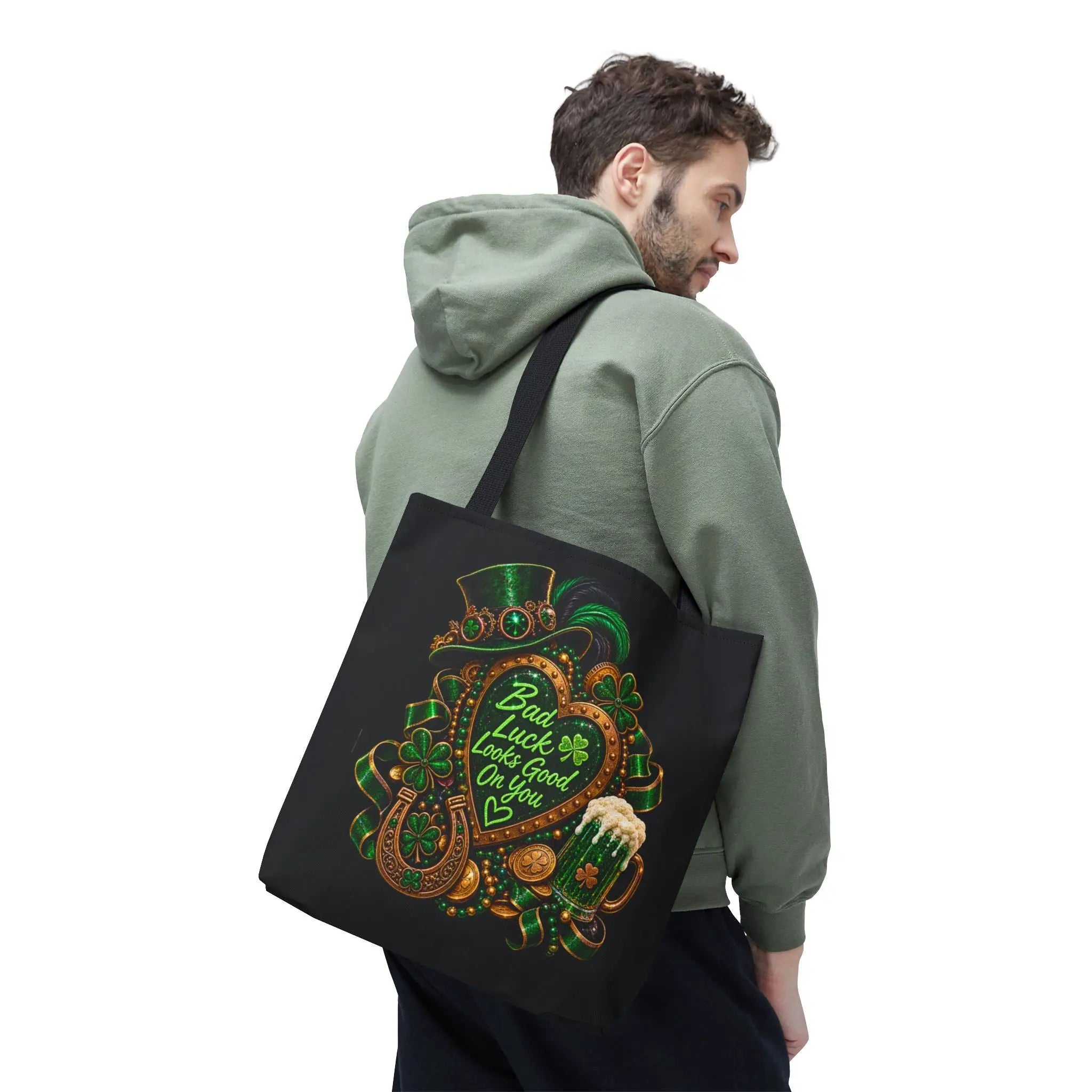 Bad Luck Looks Good on You Irish Tote Bag