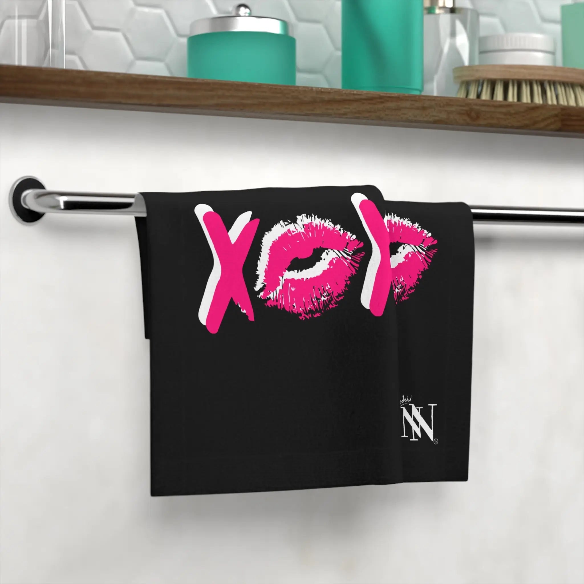 XO Kiss Mark | Mix & Match Lils’ Fun-Flirty Lovers’ Towels