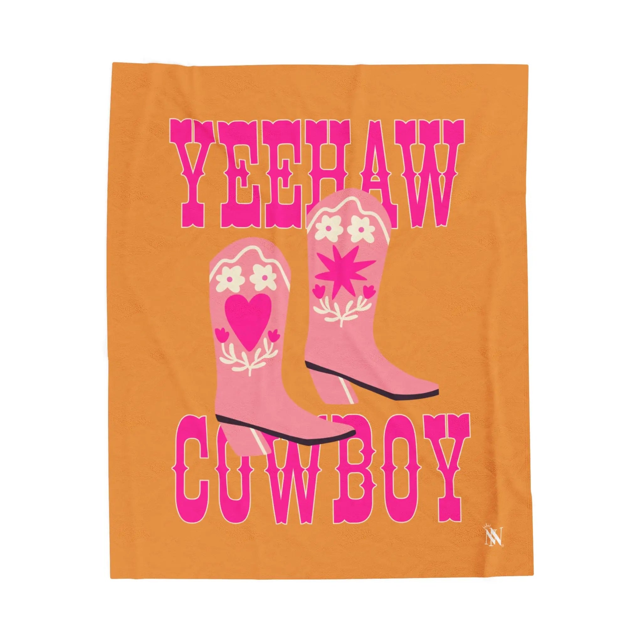 Yeehaw Cowboy Blanket
