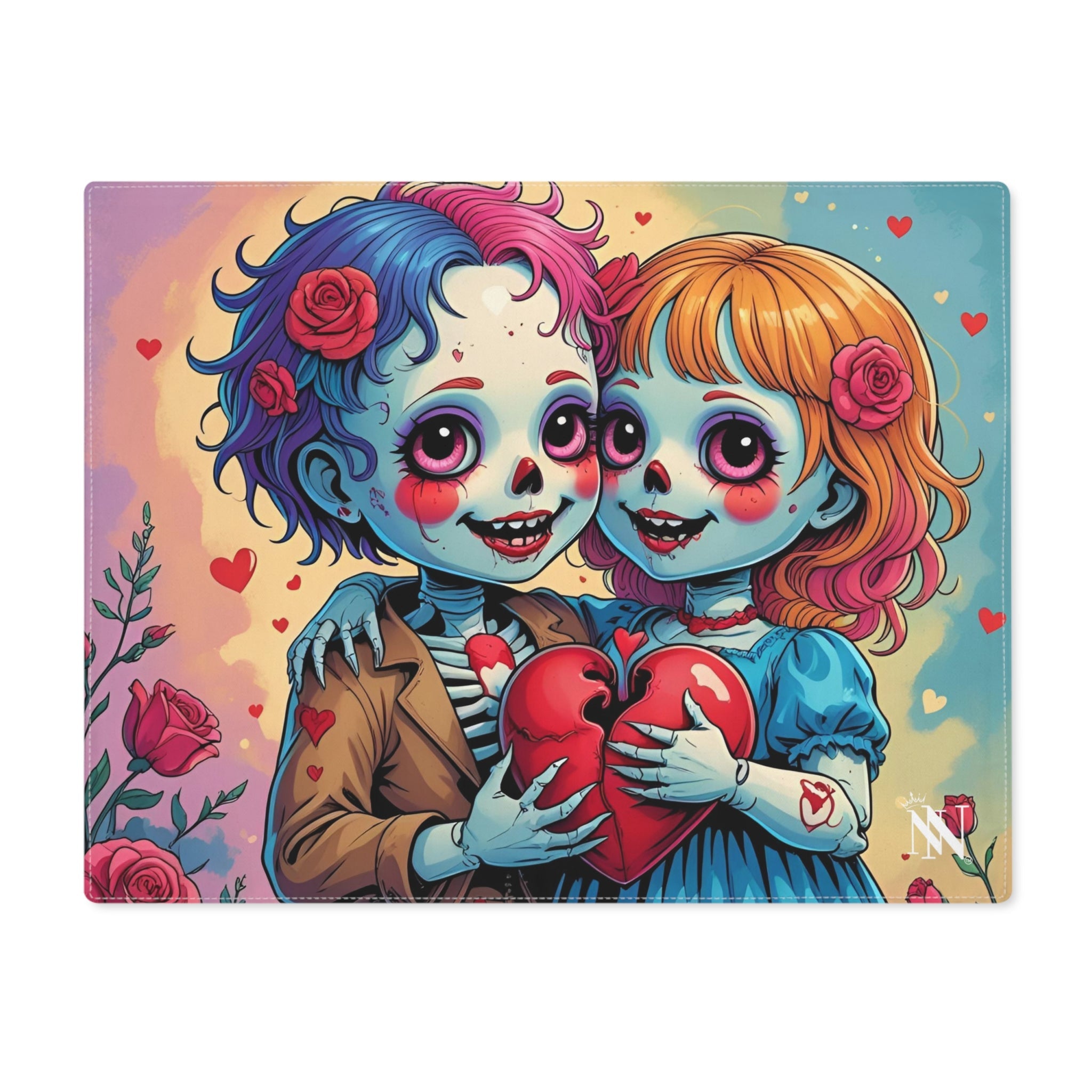 Dead Dolls in Love | Mix & Match Playful Fun-Flirty Lovers’ Toy Mats