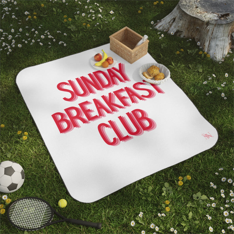 Sunday Breakfast Club | Mix Match Fun-Flirty Lovers’ Water-Resistant Blankets