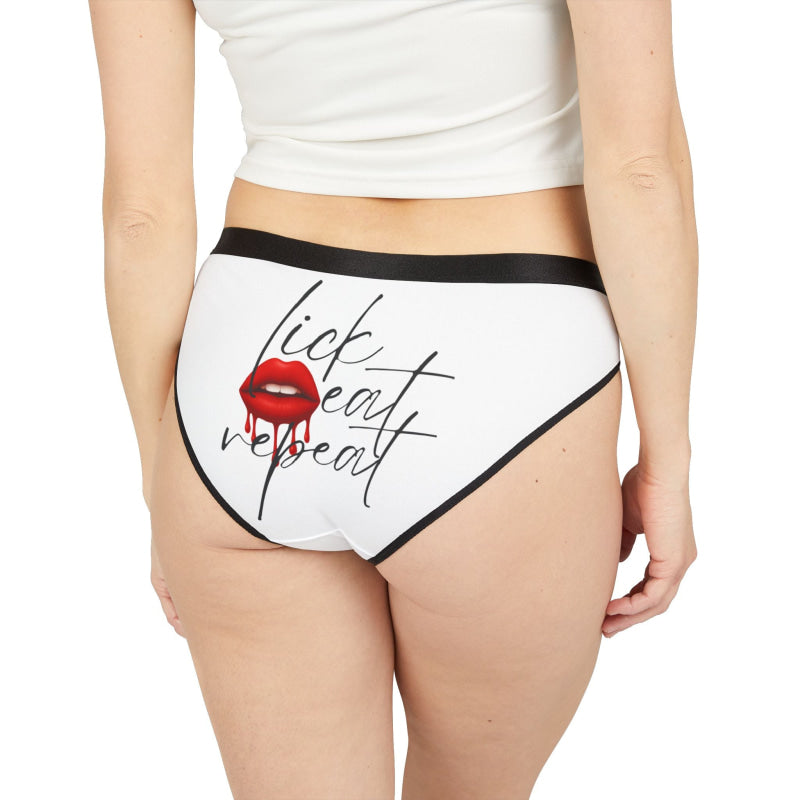 Lick Eat Repeat | Mix & Match Women’s Fun-Flirty Lovers’ Panties
