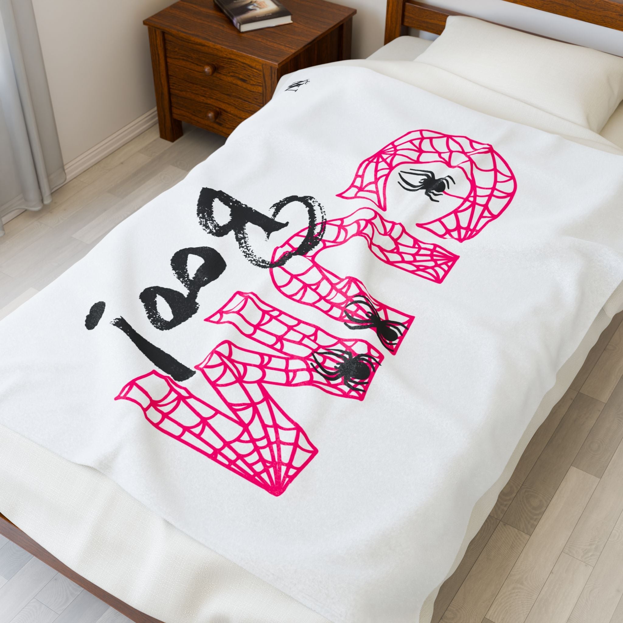 Cum Boo! | Mix & Match Velveteen Fun-Flirty Lovers’ Blankets