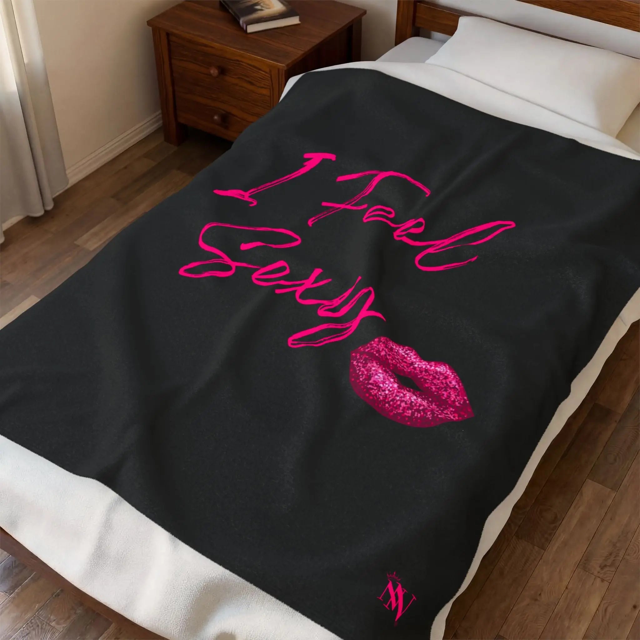 I Feel Sexy Kiss Mark Blanket