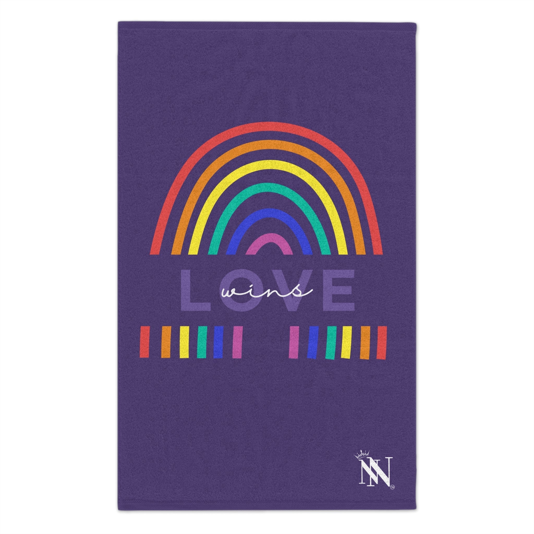 Love Wins Rainbow | Mix & Match Soft Fun-Flirty Lovers’ Towels