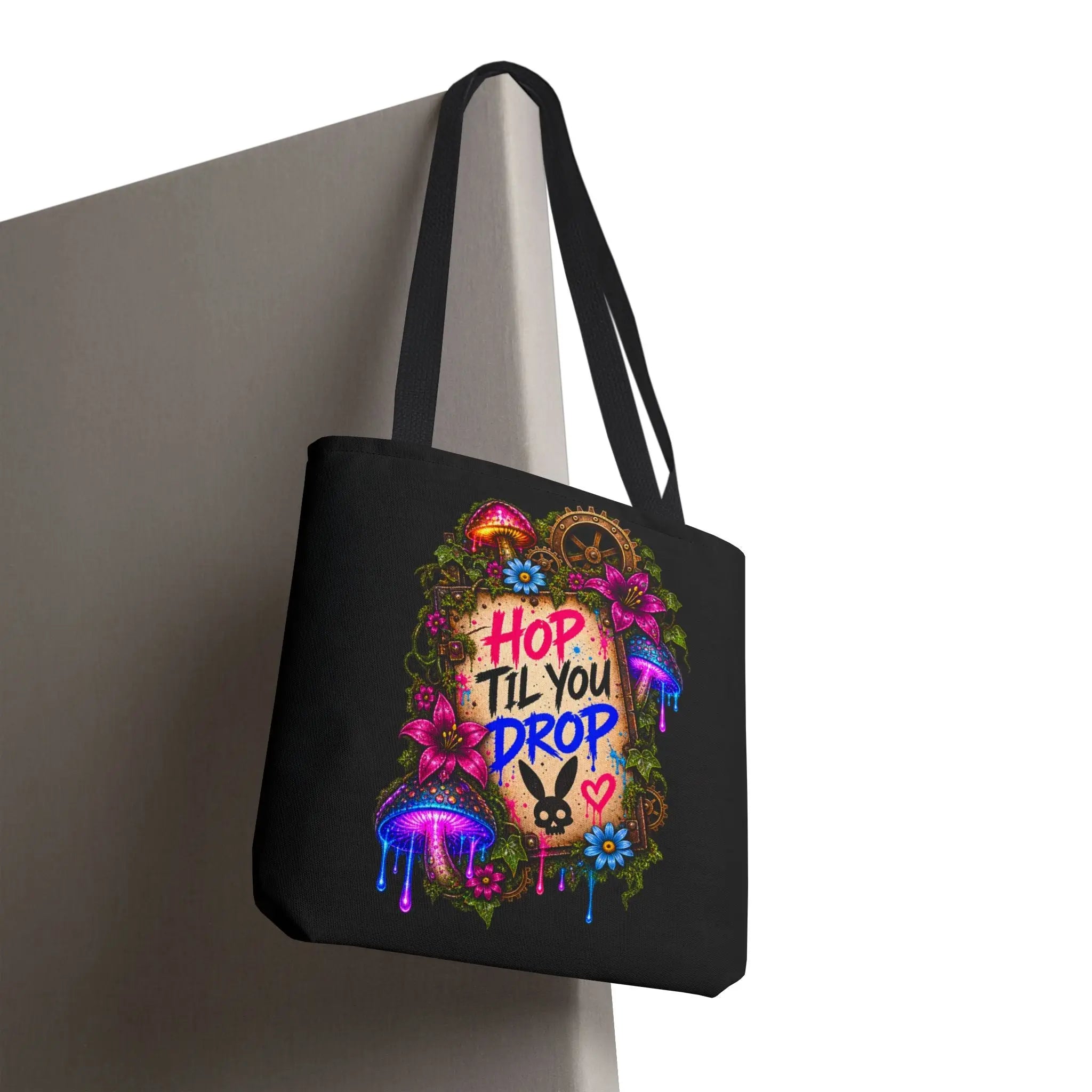 Hop Til You Drop Easter Tote Bag