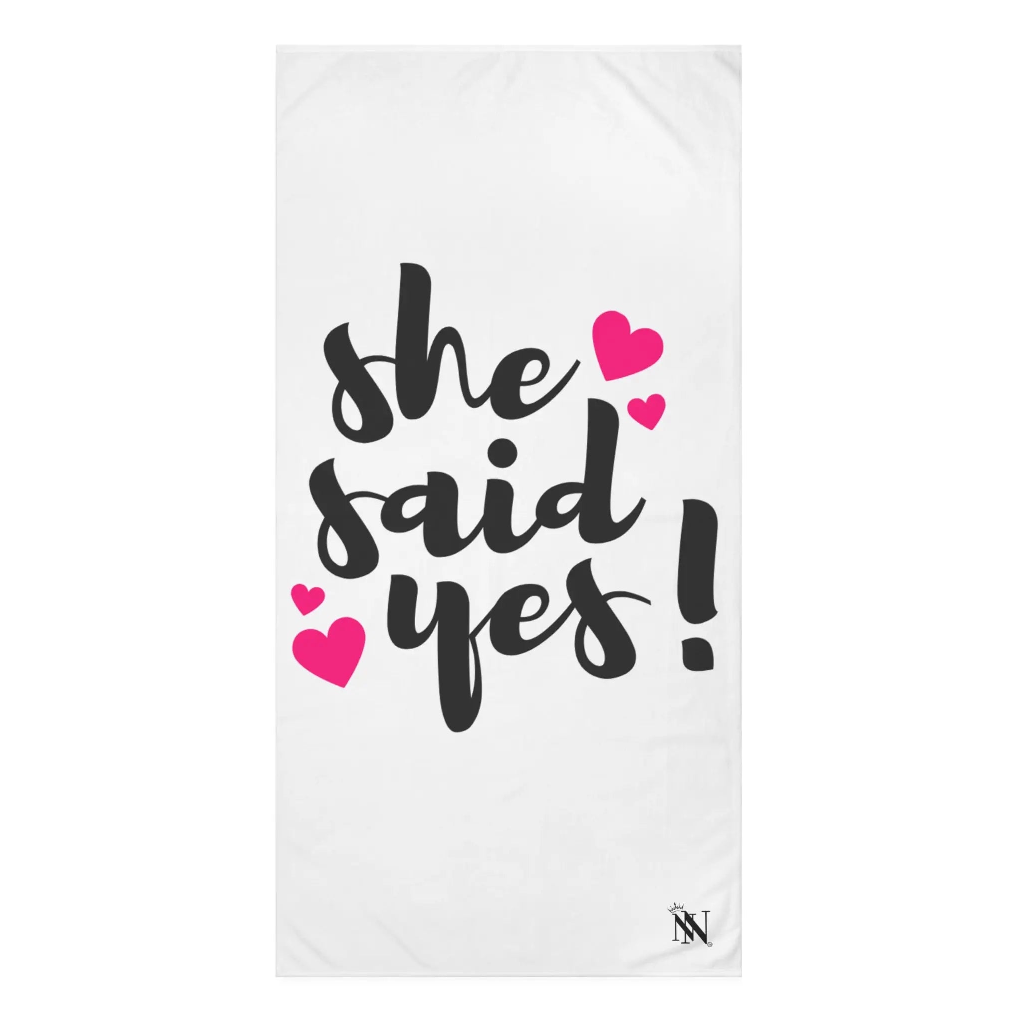 She Said Yes! Anal Play Sex Towel