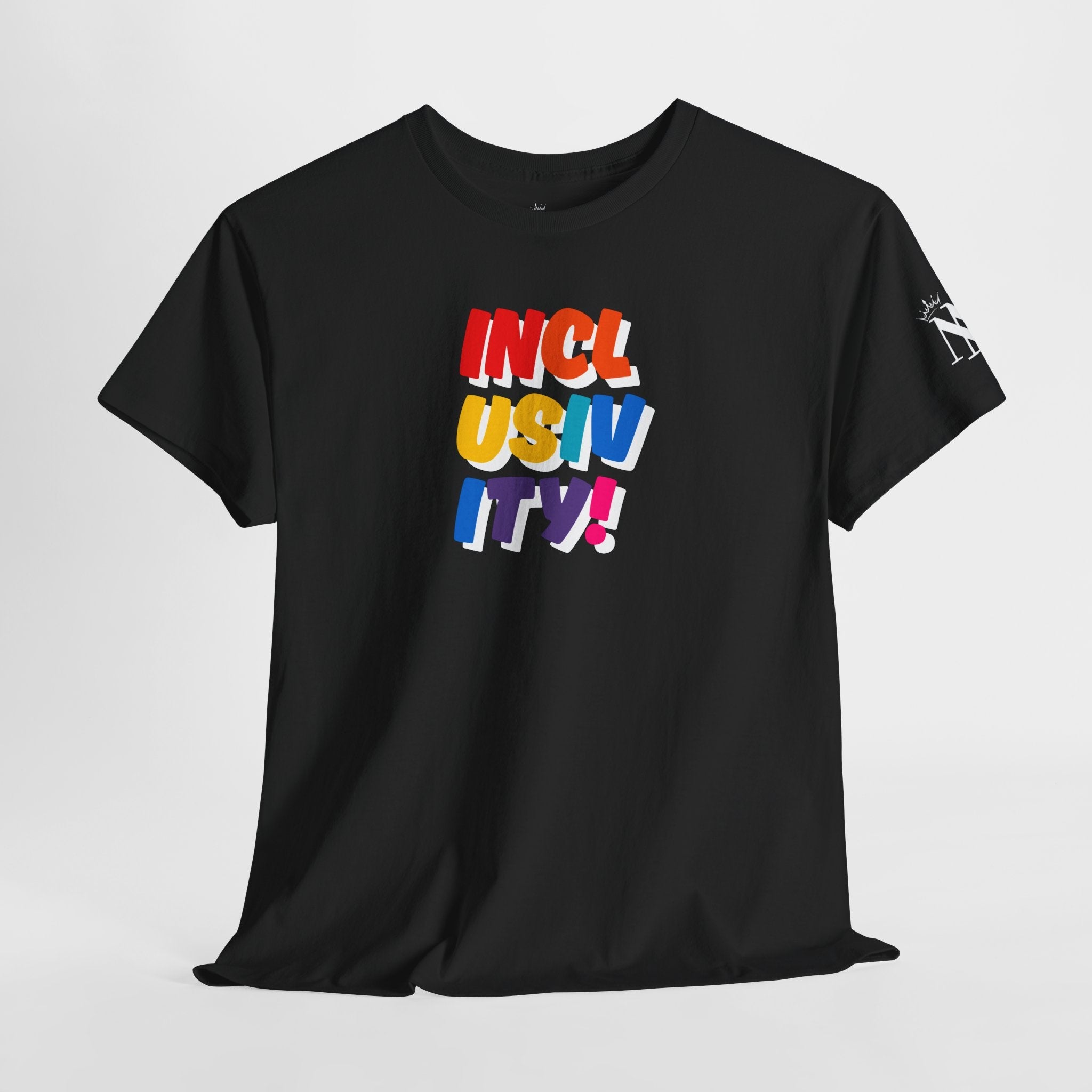 Inclusivity! Rainbow Romantic Couples Sex Gifts 100% Cotton T-Shirt