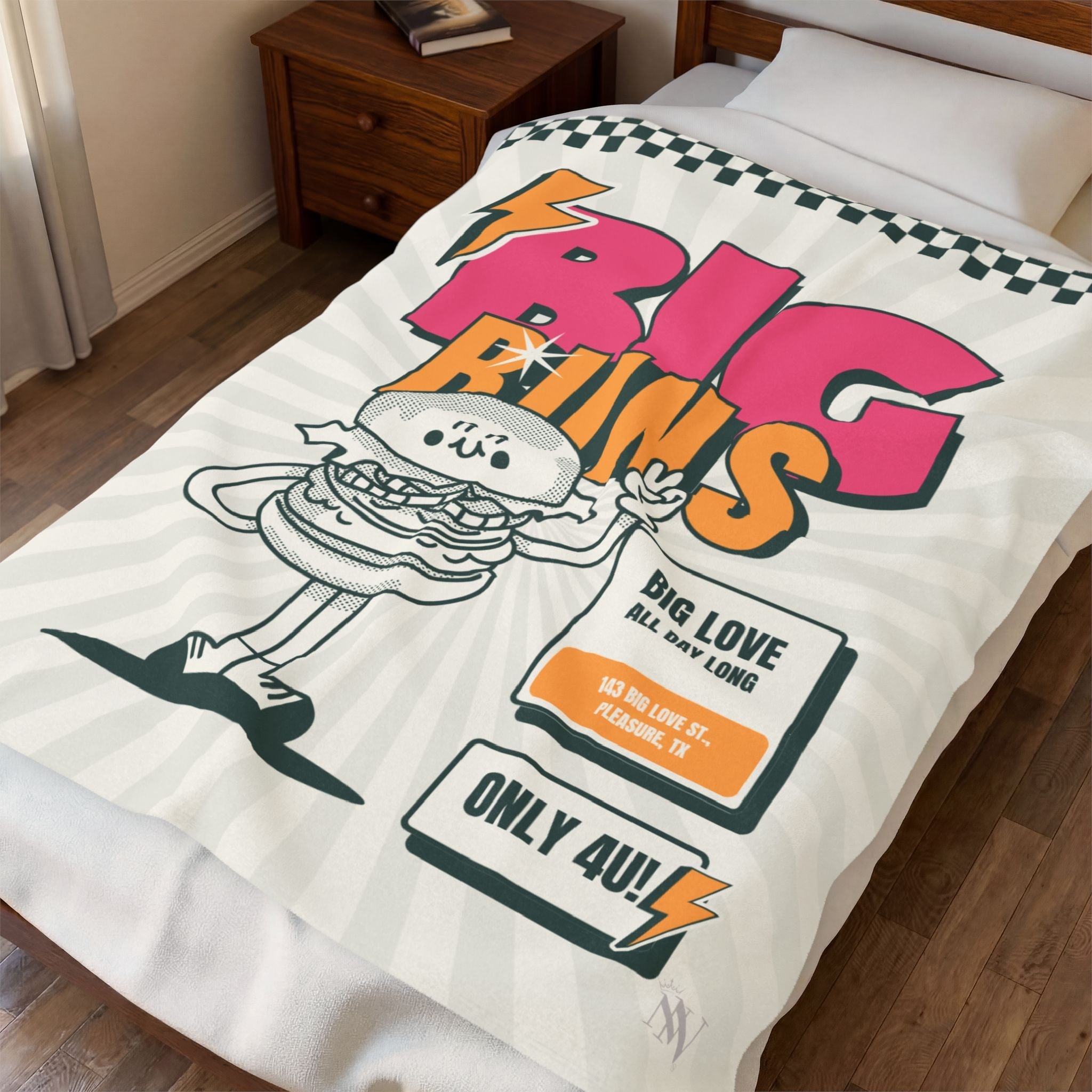 Big Buns Romantic Sex Gifts Blanket