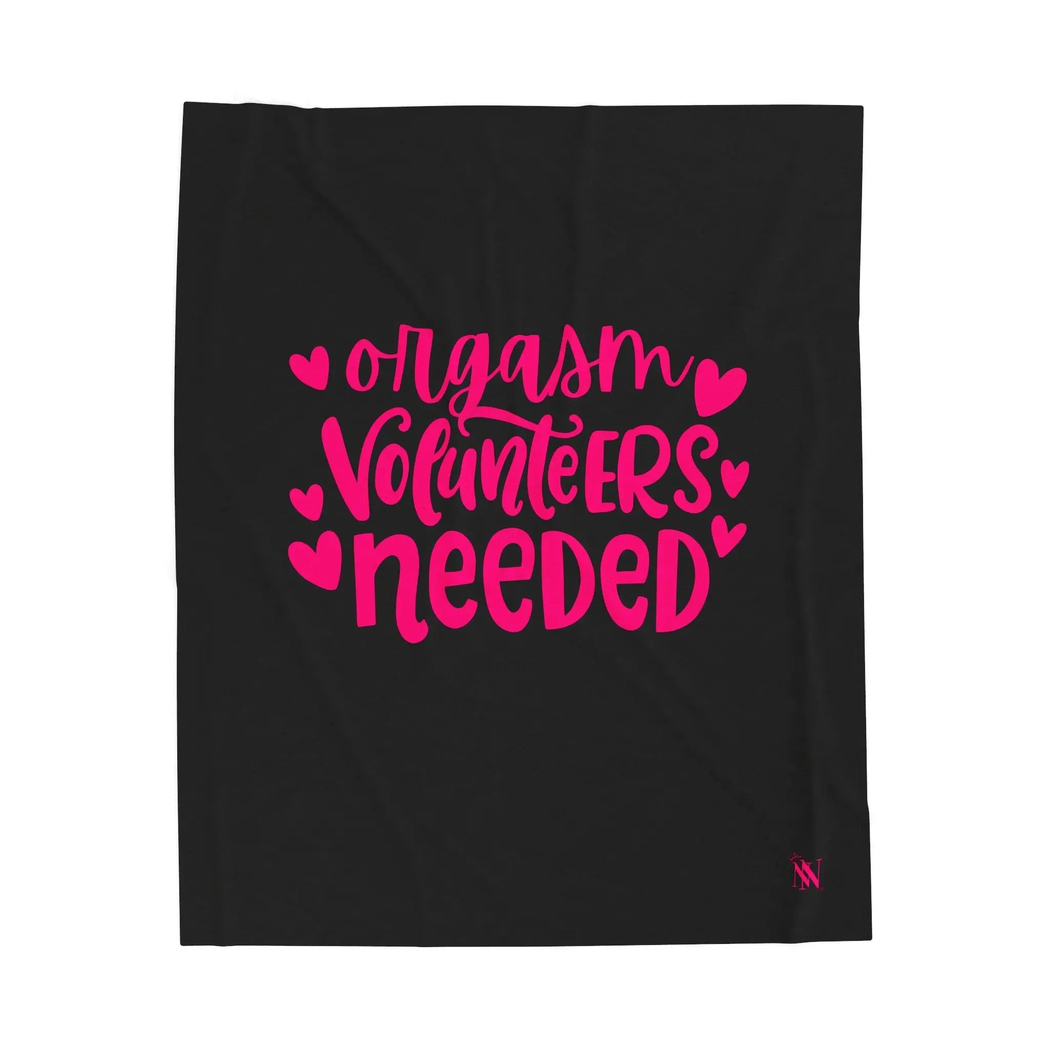 Orgasm Volunteers Needed | Mix & Match Fun-Flirty Lovers’ Blankets