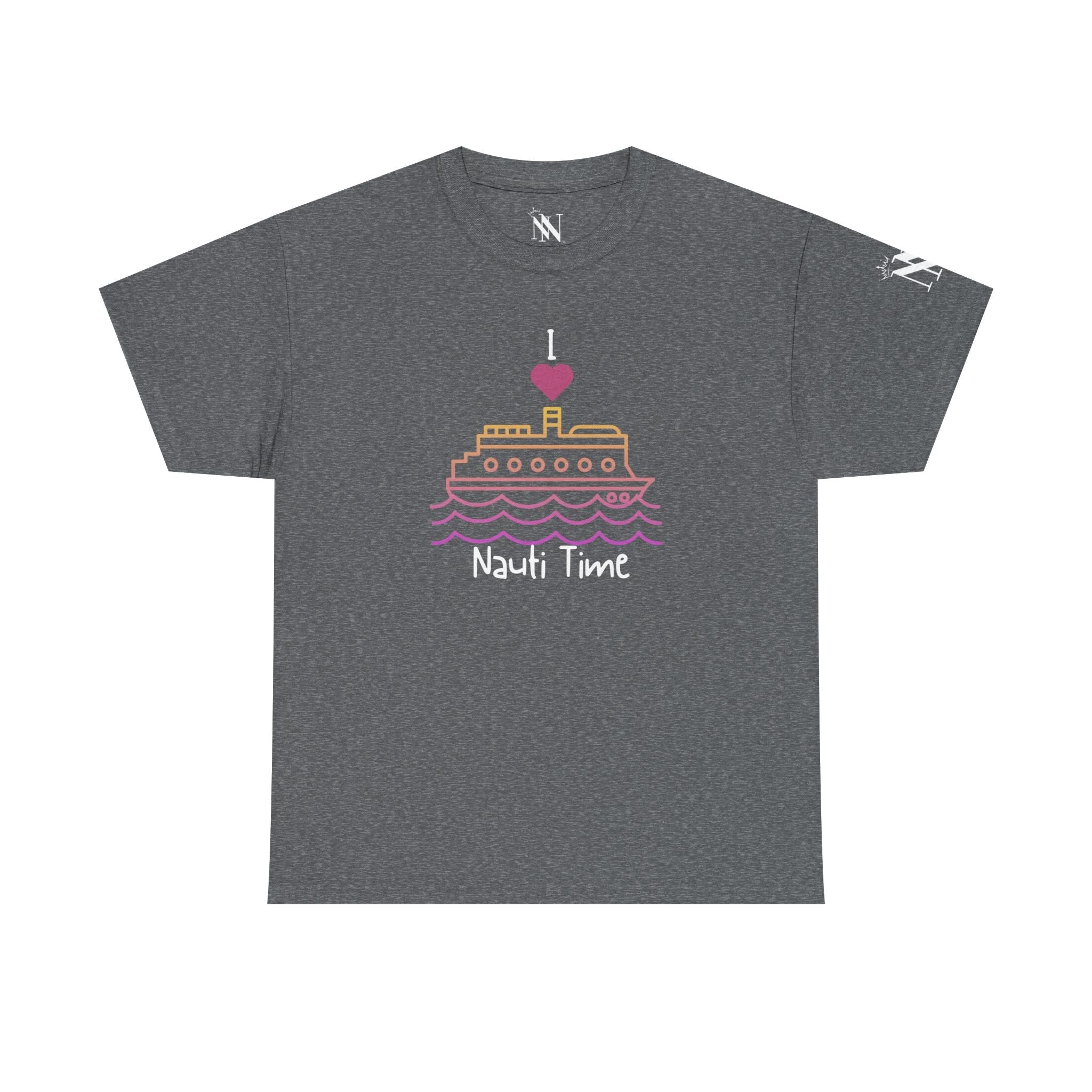 I Love Nauti Time Vacation | Mix & Match 100% Cotton Unisex Fun-Flirty Lovers’ Tees