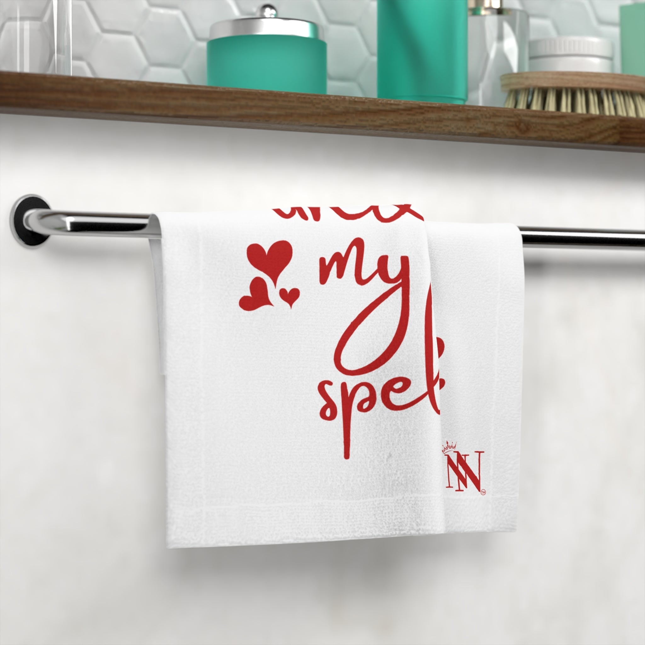 Under My Spell Hearts Cum Rag