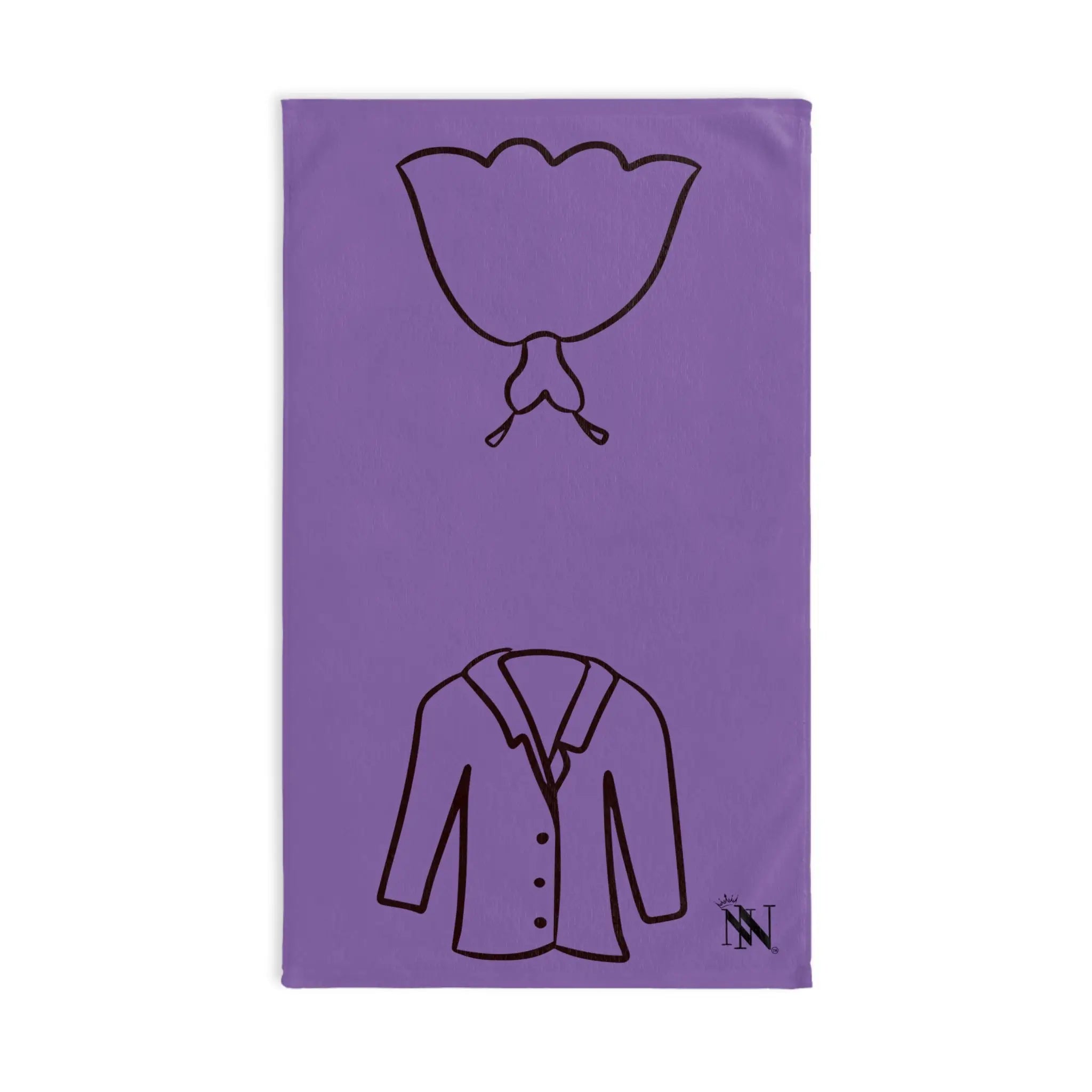 Bride/Groom Light Purple | Mix & Match Original Fun-Flirty Lovers’ Towels