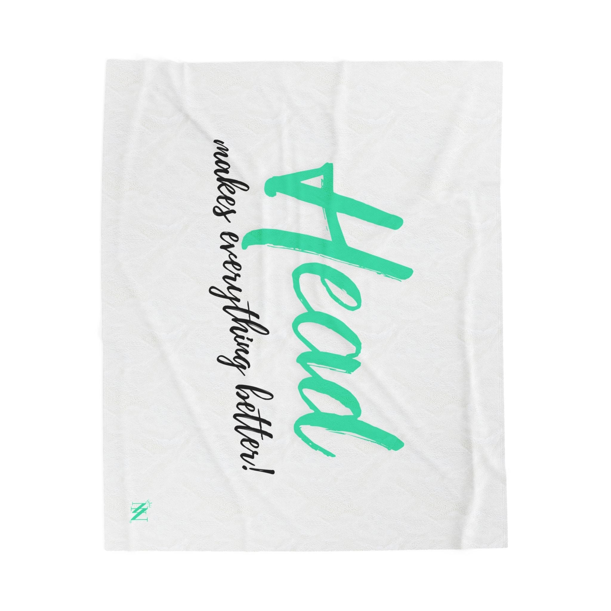 Head Makes Everything Better! | Mix & Match Fun-Flirty Lovers’ Blankets