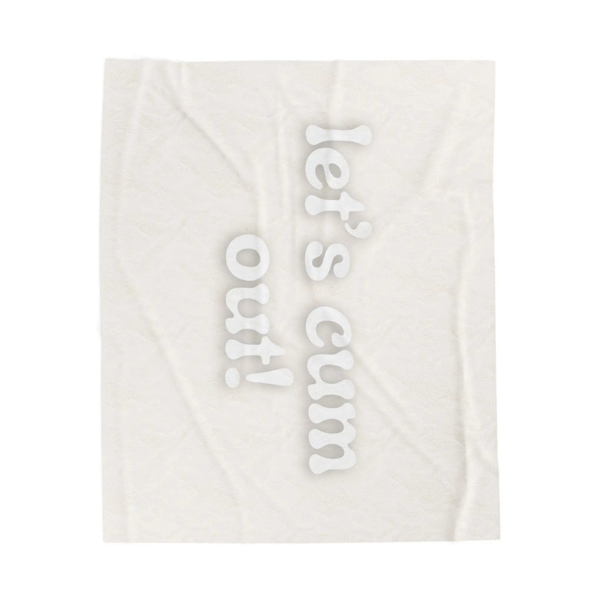Let’s Cum Out! | Mix & Match Fun-Flirty Lovers’ Blankets