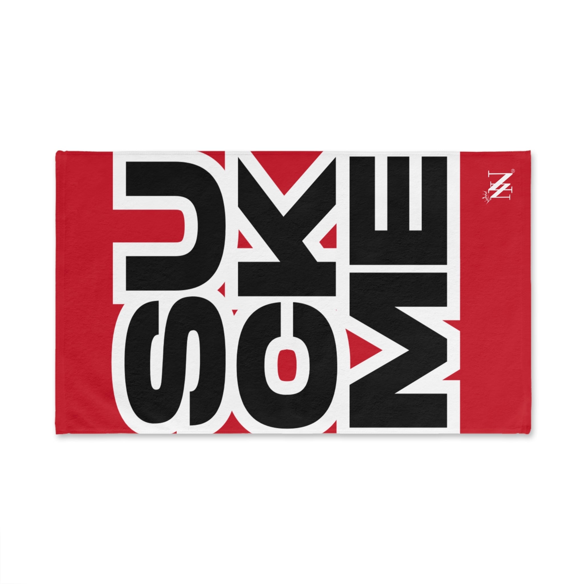 SUCK ME Block Letter Red Cum Towel