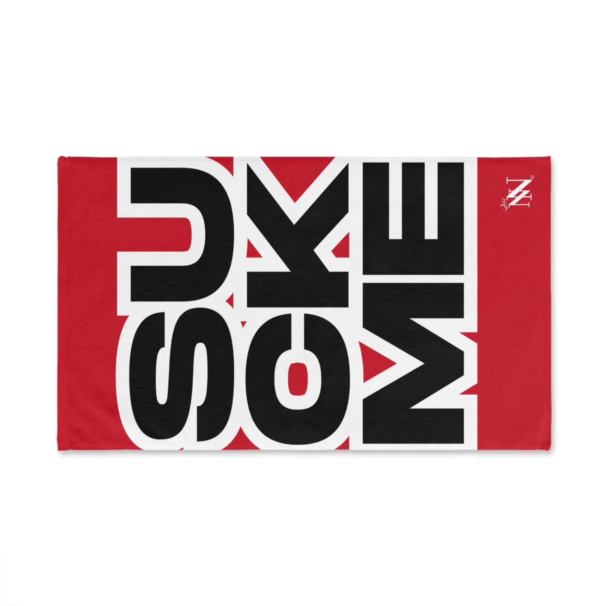 SUCK ME Block Letter Red Cum Towel