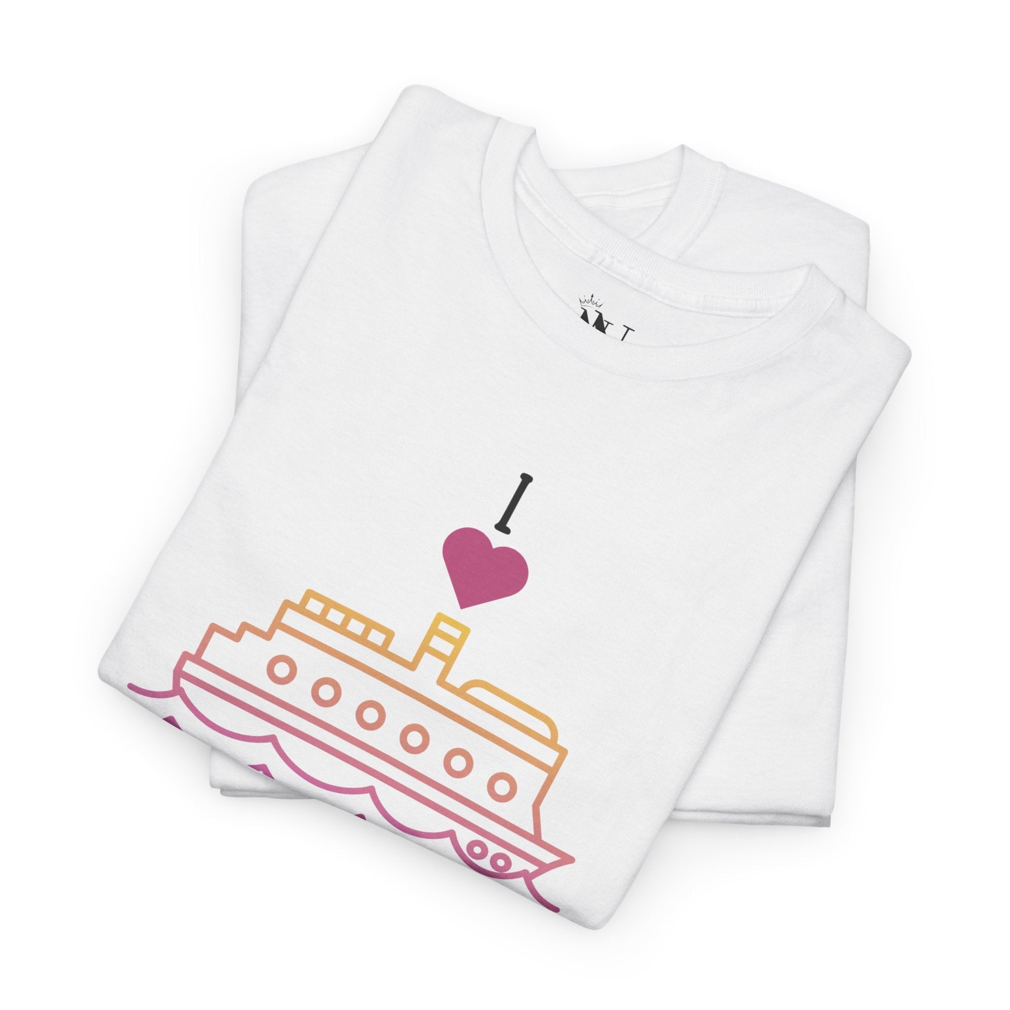 I Love Nauti Time Vacation | Mix & Match 100% Cotton Unisex Fun-Flirty Lovers’ Tees