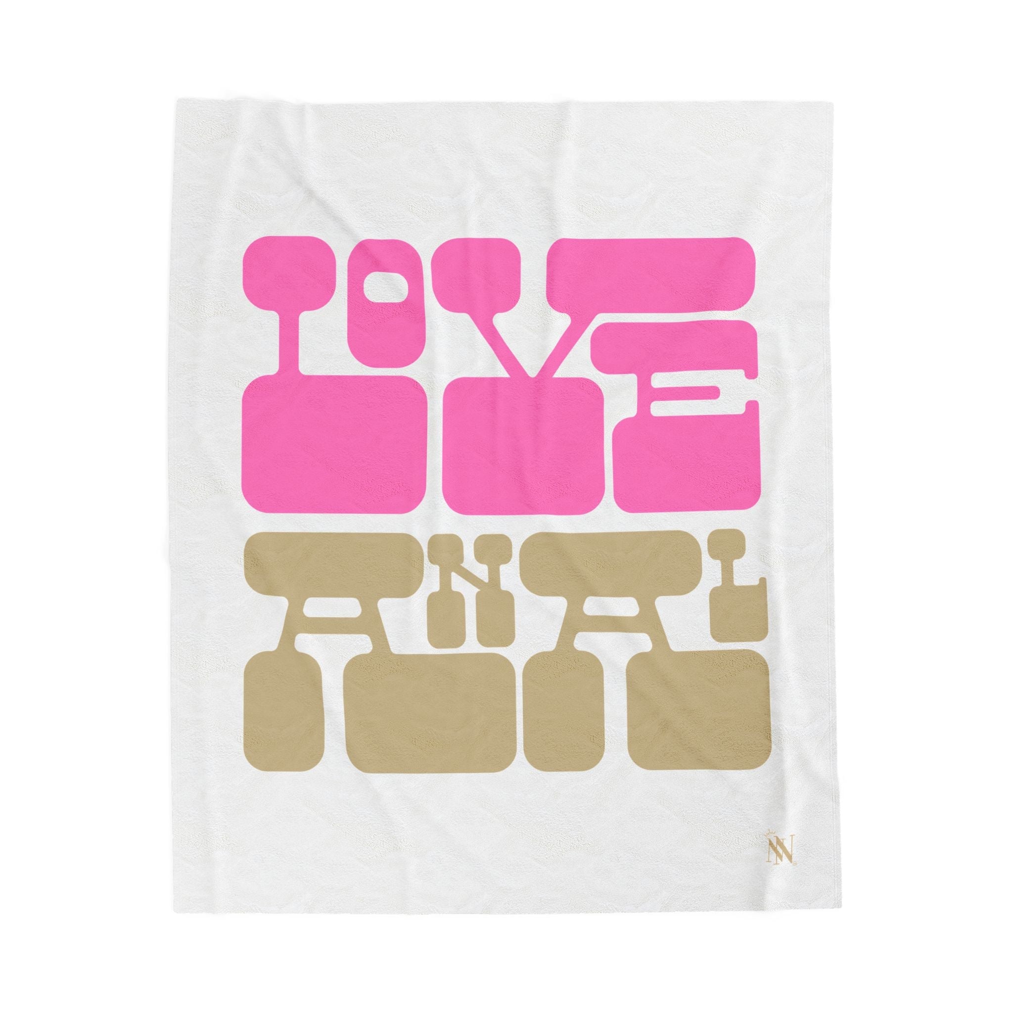 Love Anal | Mix & Match Velveteen Fun-Flirty Lovers’ Blankets