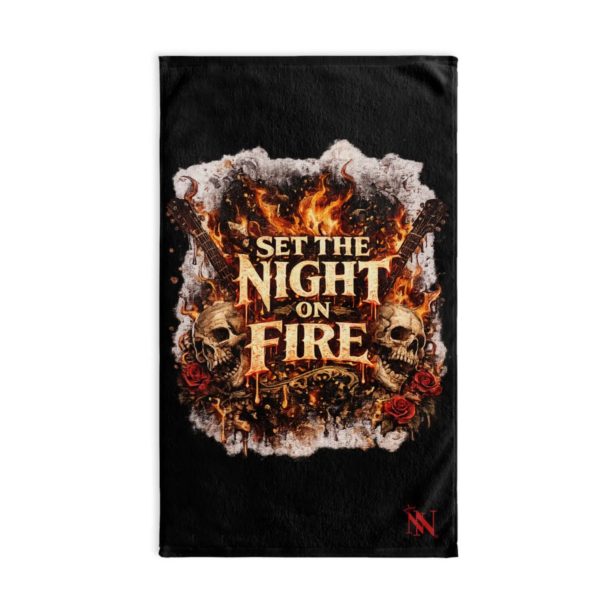 Set the Night on Fire | Nectar Napkins Classic Fun-Flirty Lovers’ Towels