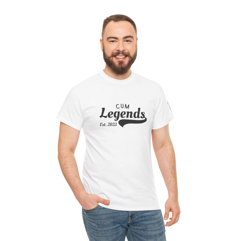 Cum Legends Est 2023 | Mix & Match Cotton Unisex Fun-Flirty Lovers’ T-Shirts