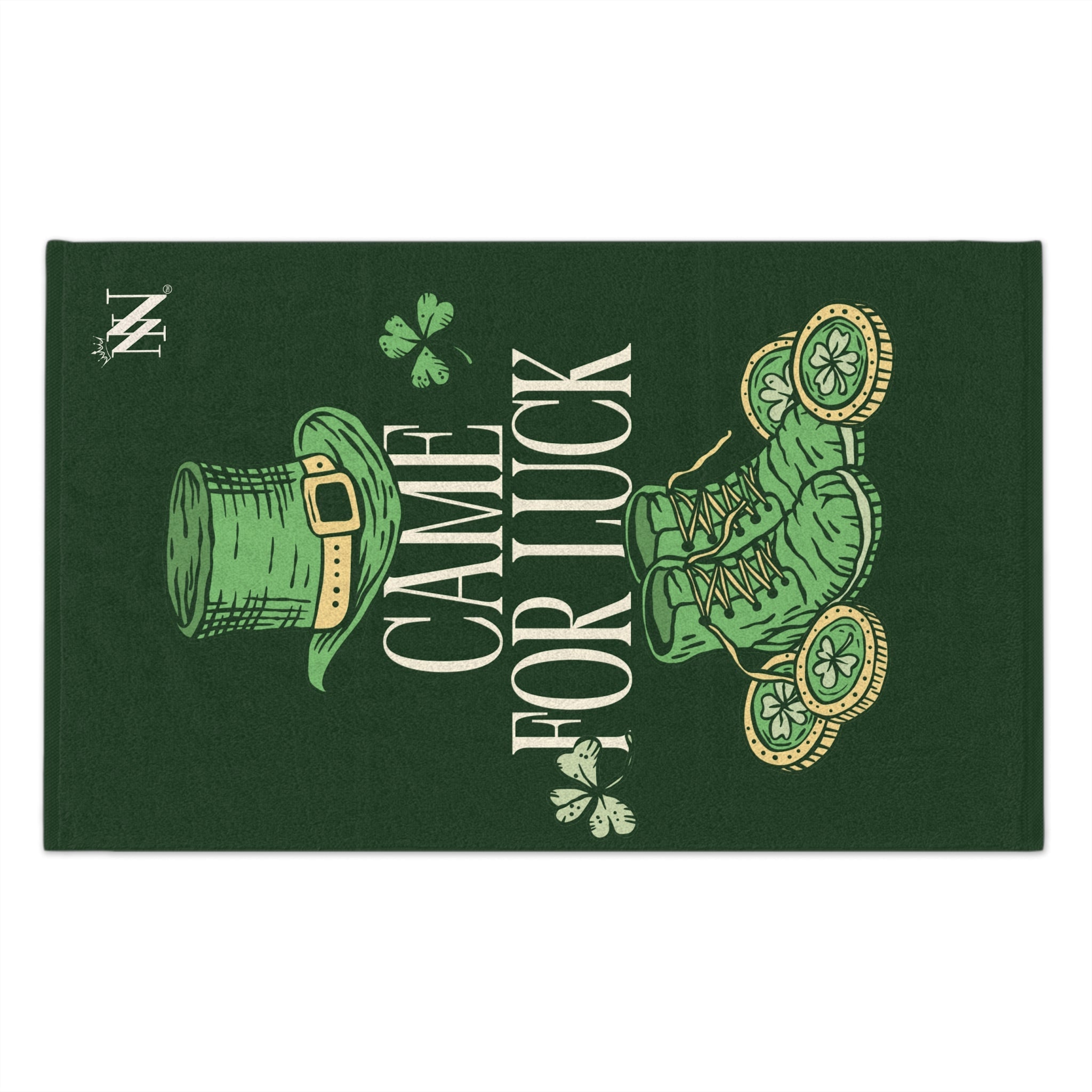 Came for Luck St. Patrick’s Day | Mix & Match Soft Fun-Flirty Lovers’ Towels