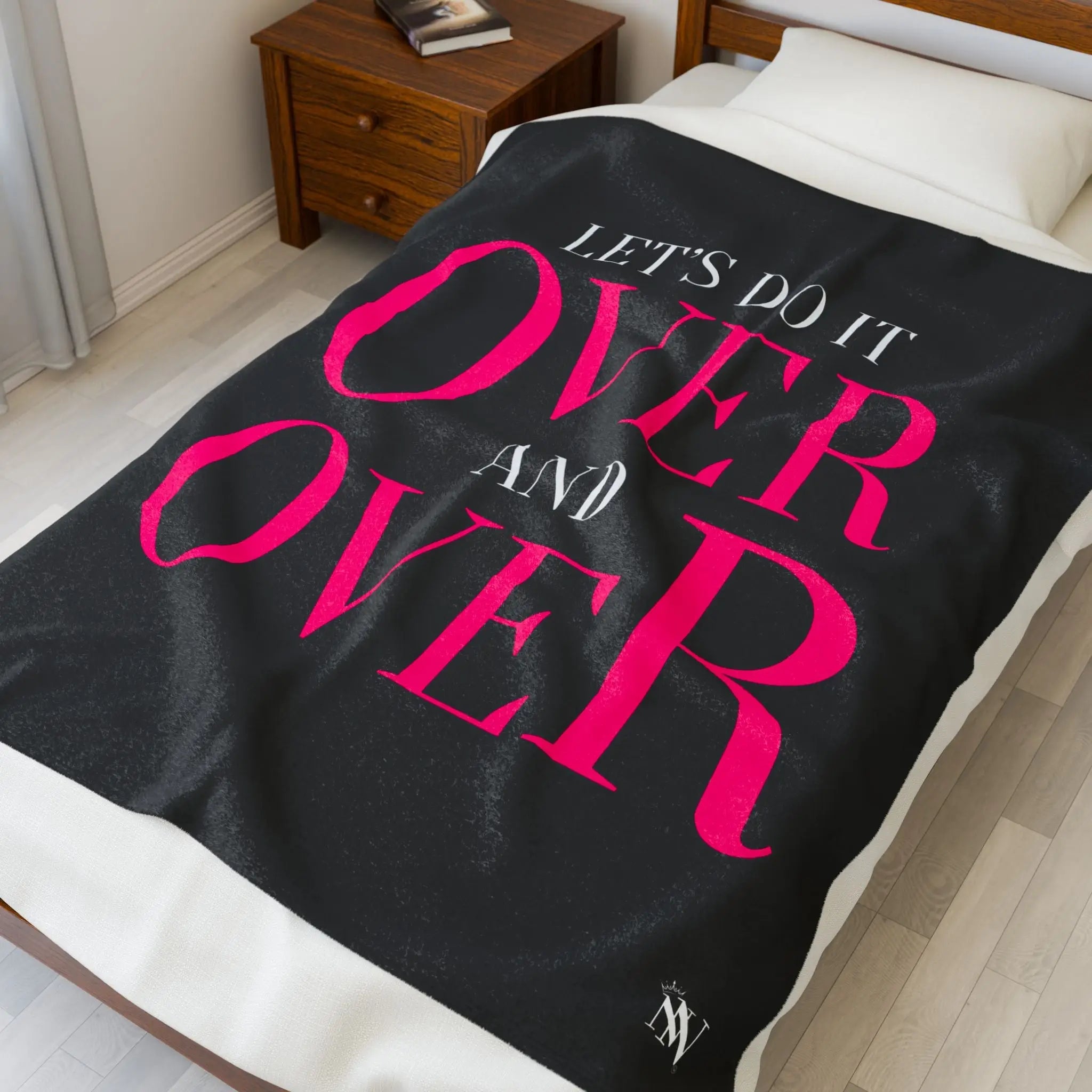 Let’s Do It Over and Over | Mix & Match Soft Fun-Flirty Lovers’ Blankets