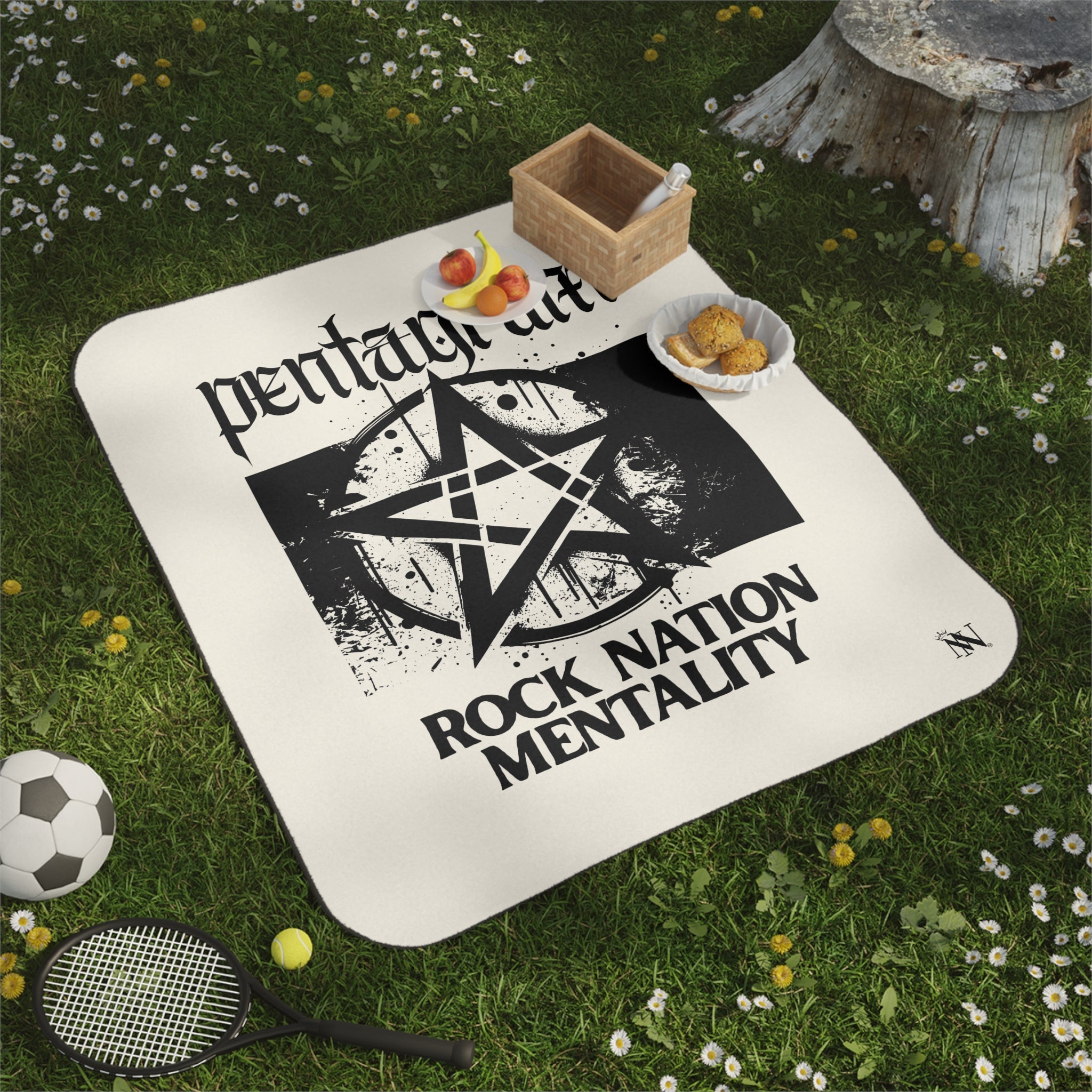 Rock Nation Mentality | Mix Match Fun-Flirty Lovers’ Water-Resistant Blankets