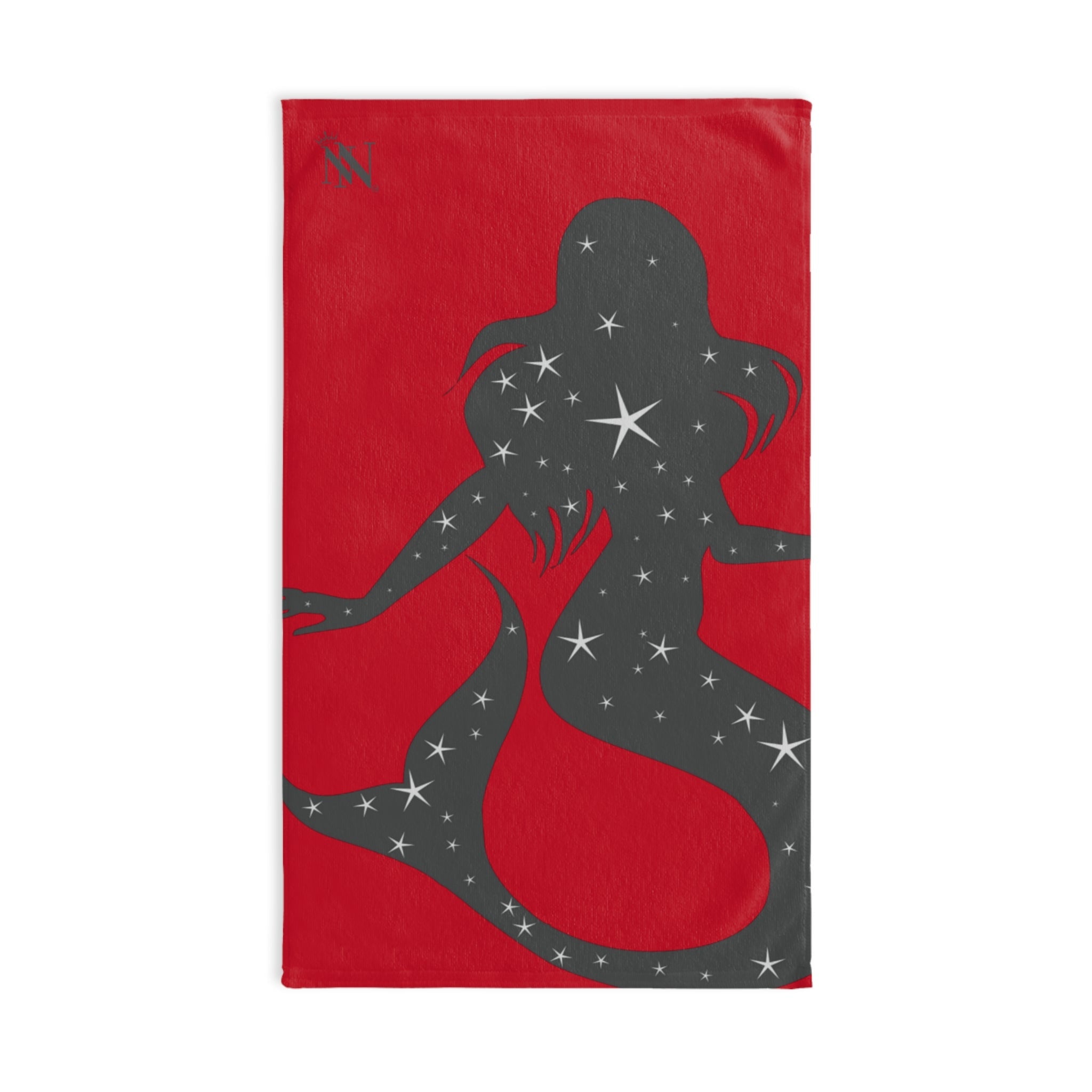 Mermaid Star Red Cum Towel