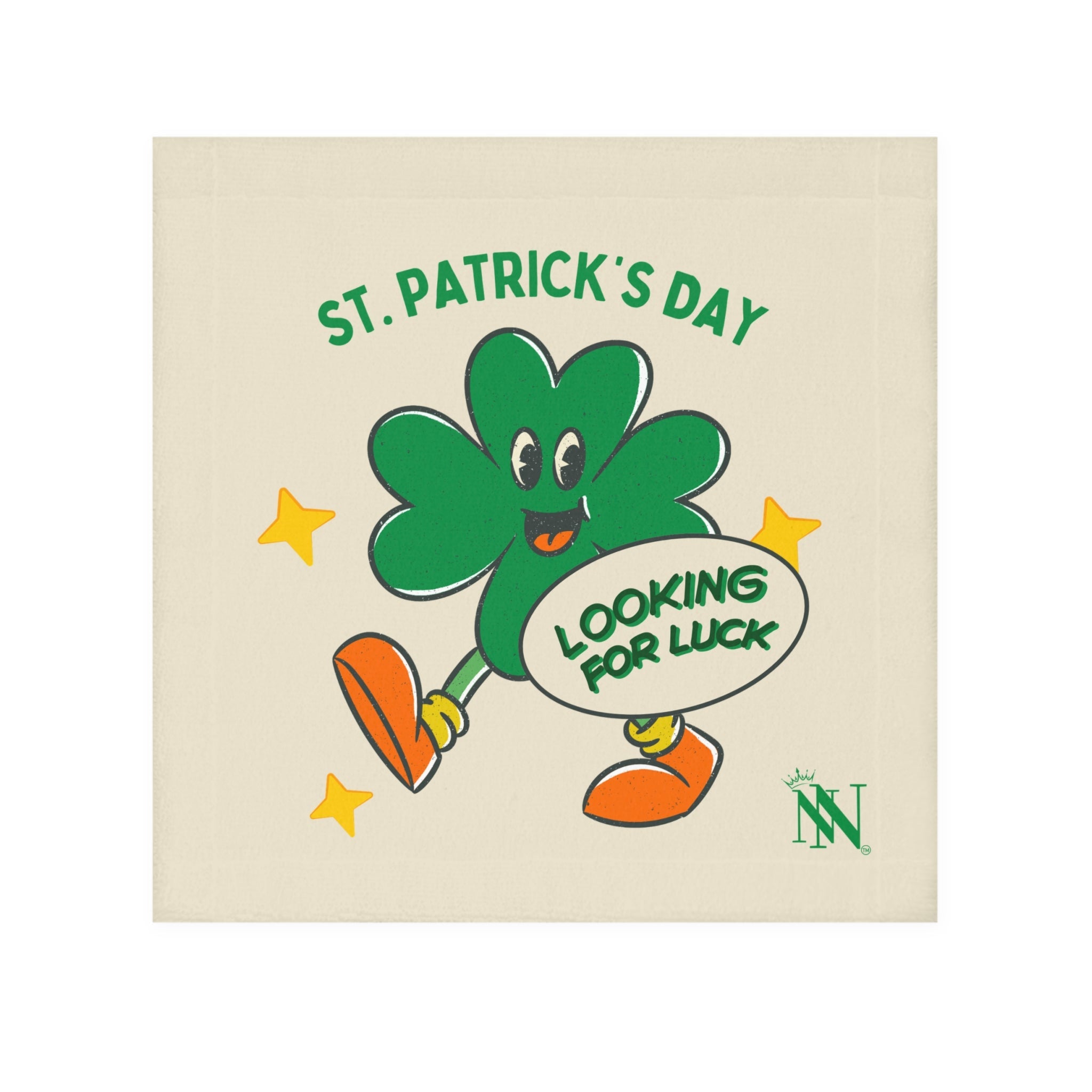 Looking for Luck Shamrock St. Patrick’s Day | Mix & Match Lils’ Fun-Flirty Lovers’ Towels