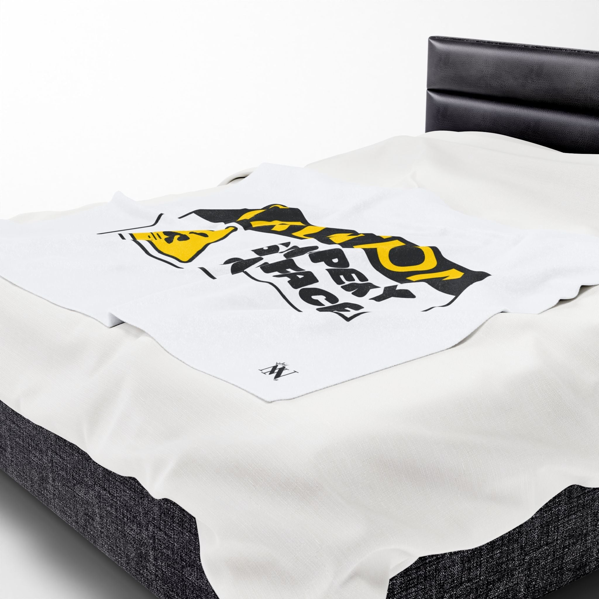 Caution: Slippery Surface | Mix & Match Soft Fun-Flirty Lovers’ Blankets