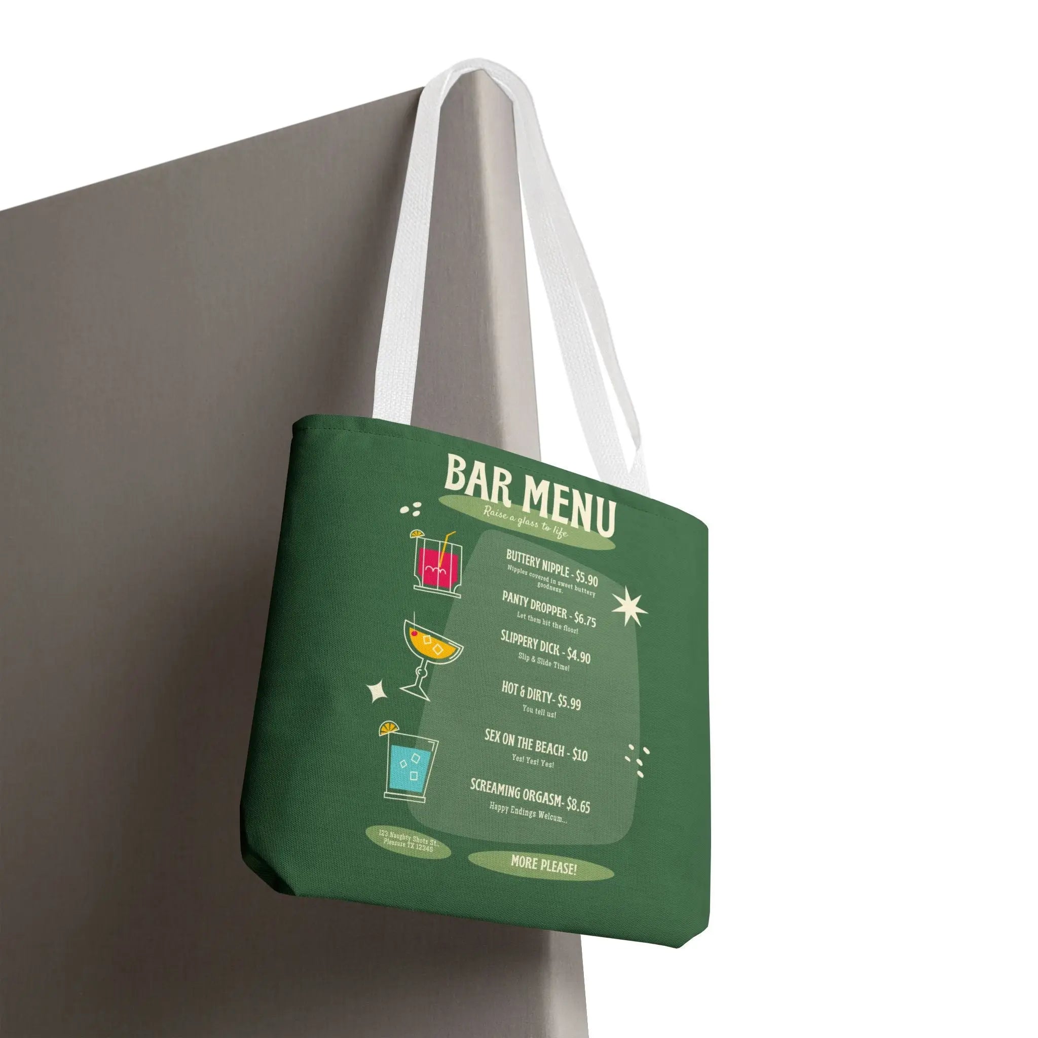 Bar Menu | Mix & Match Fun-Flirty Lovers’ Totes