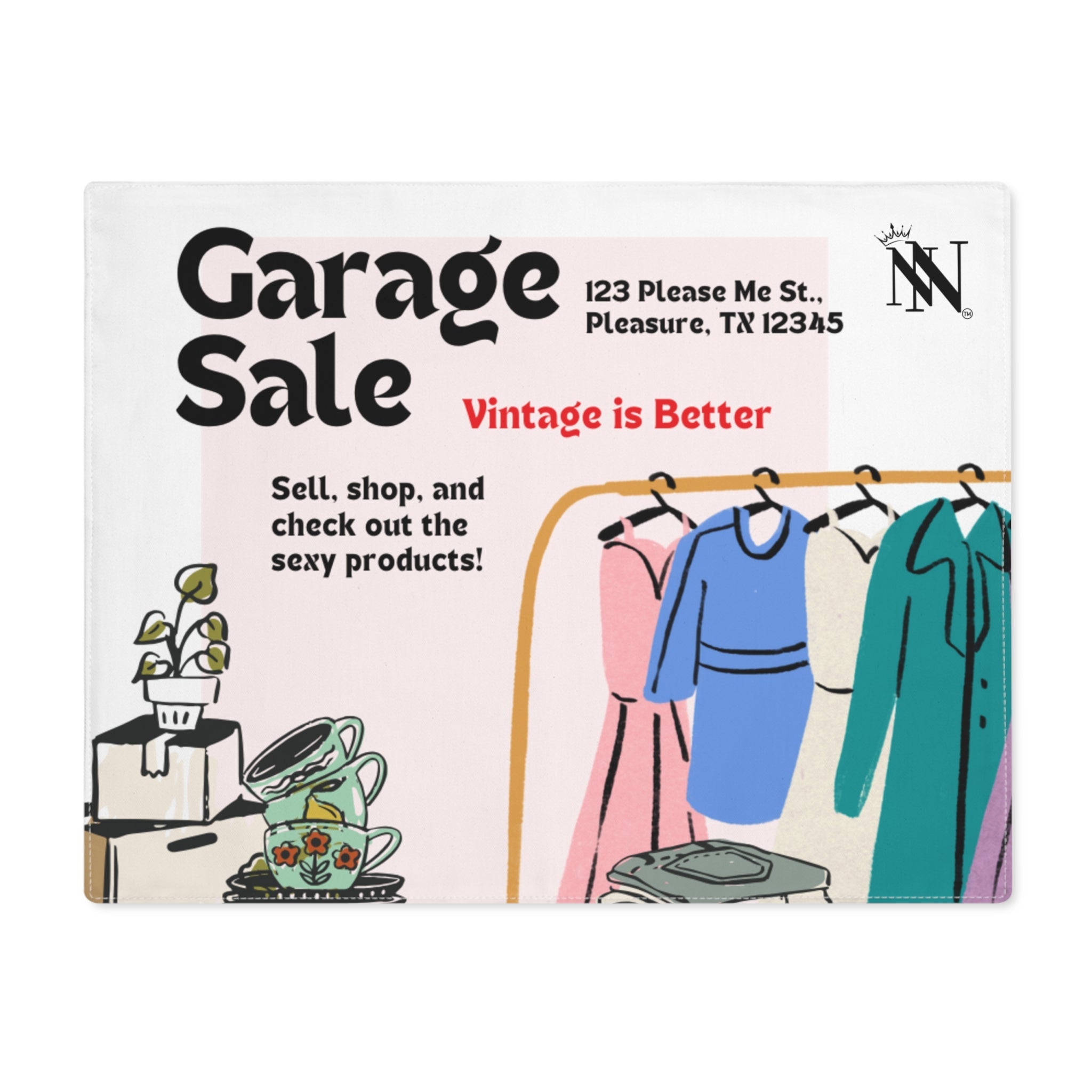 Garage Sale | Mix & Match Playful Fun-Flirty Lovers’ Toy Mats