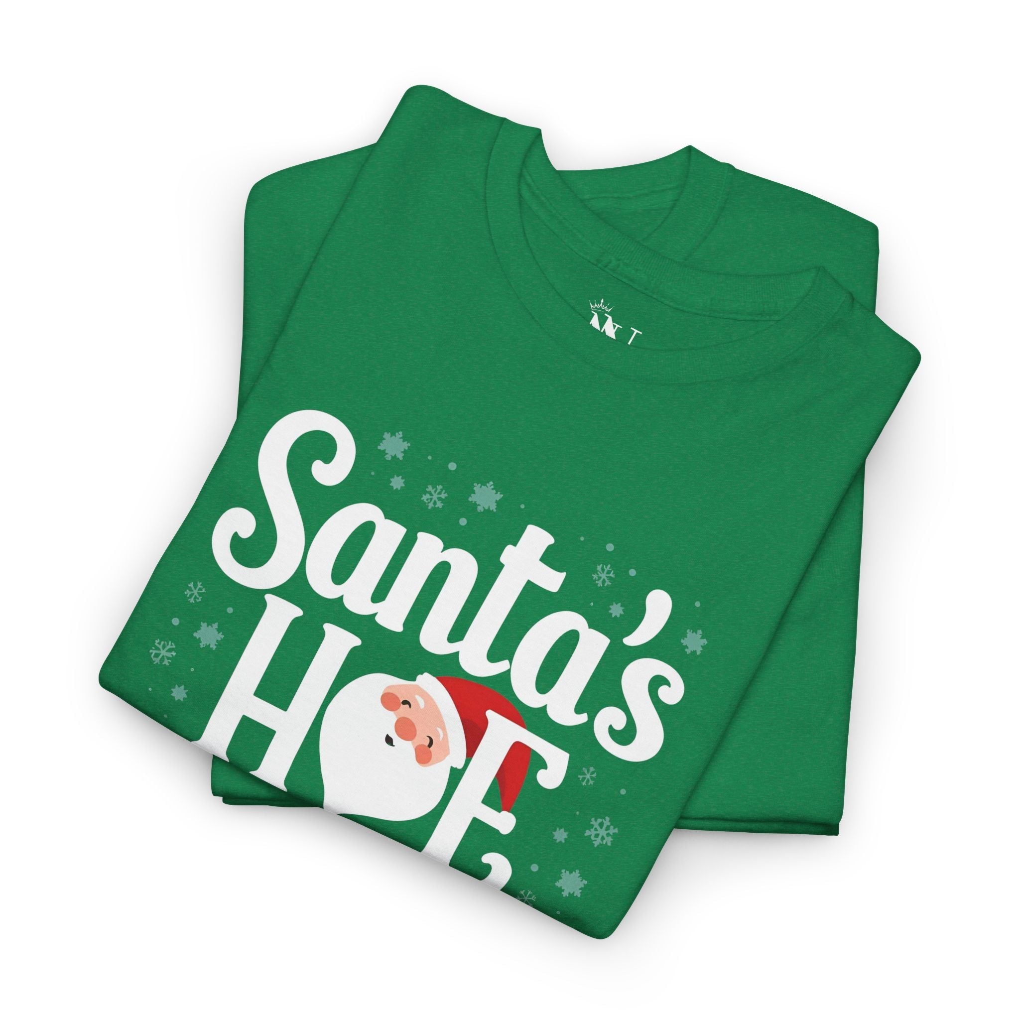 Santa’s Hoe | Mix & Match Cotton Unisex Fun-Flirty Lovers’ T-Shirts