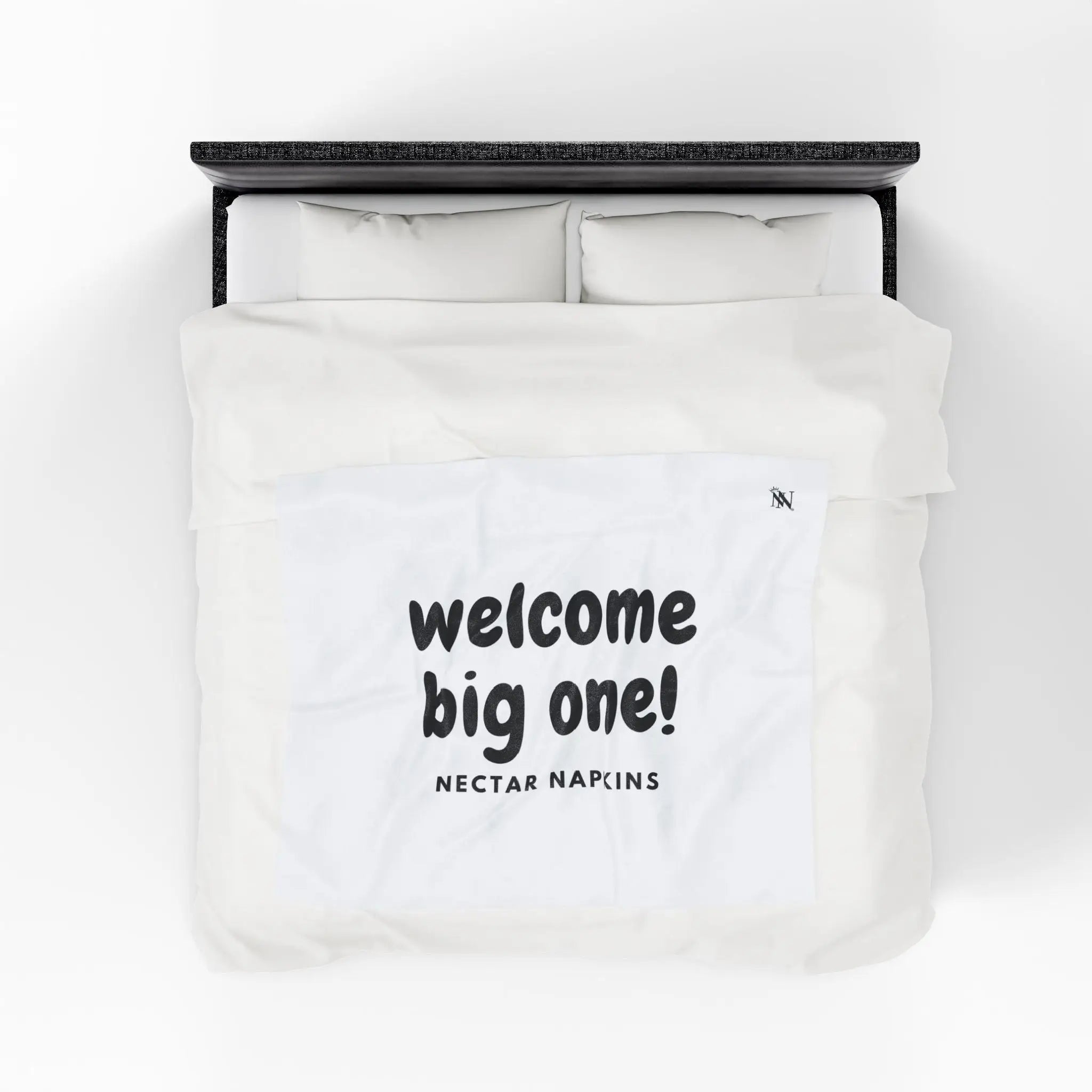 Welcome Big One! | Mix & Match Fun-Flirty Lovers’ Blankets