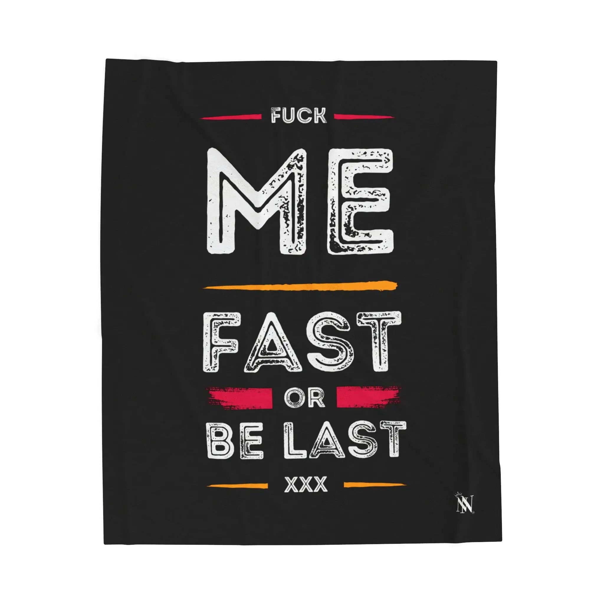Fuck Me Fast | Nectar Napkins Fun-Flirty Loversā Blankets