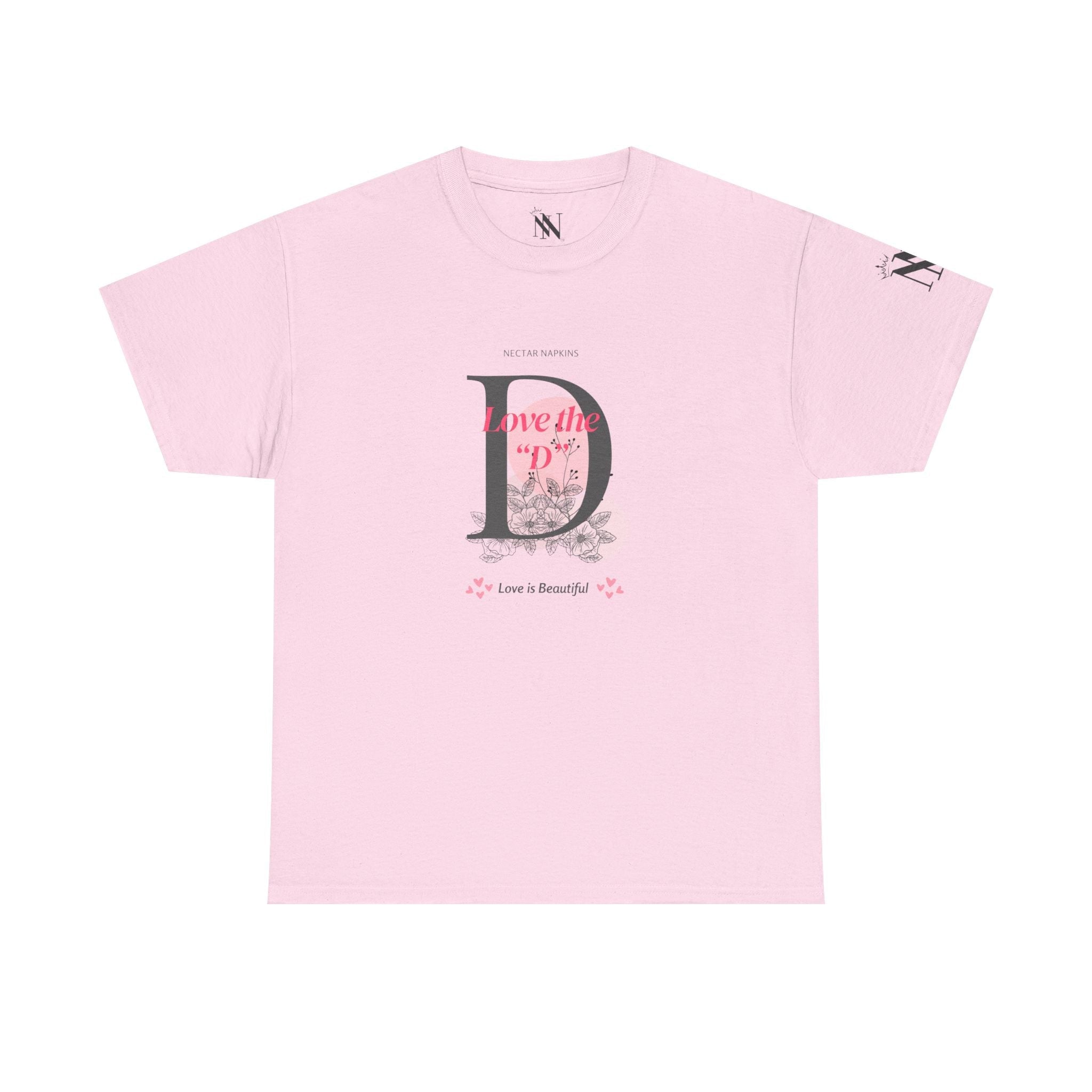 Love the ’D’ Mix Match Adult Graphic T-Shirt Tees | Live Bold