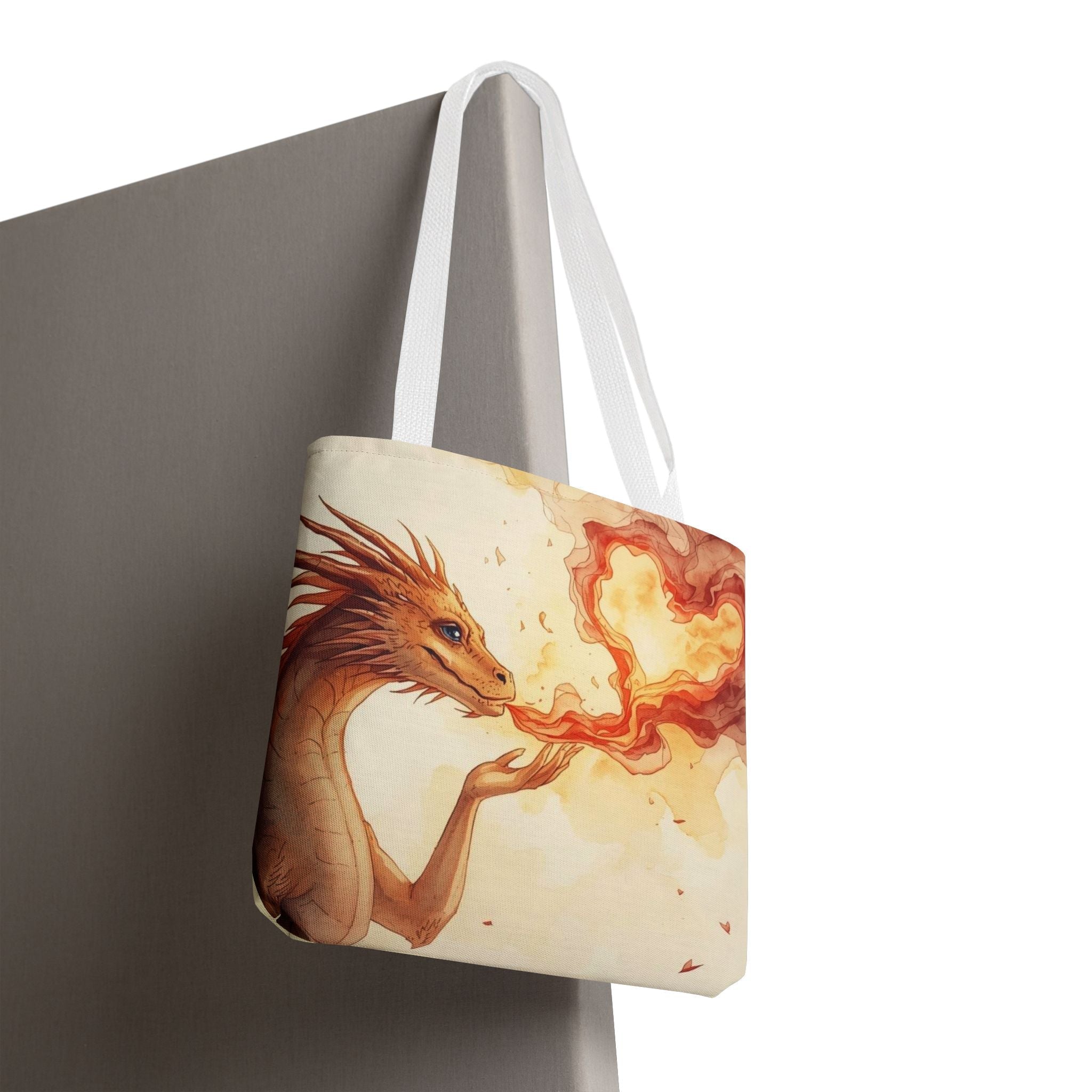 She Breathes Fire Dragon Fantasy | Mix & Match Fun-Flirty Loversā Totes