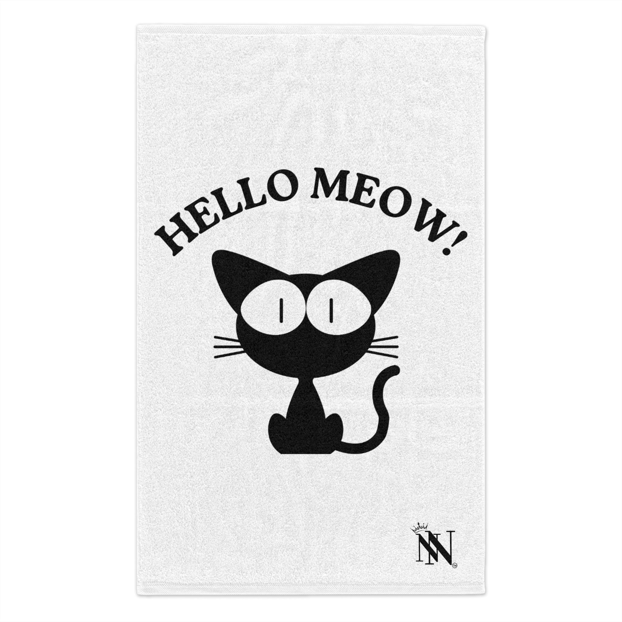 Hello Meow! | Mix & Match Soft Fun-Flirty Lovers’ Towels