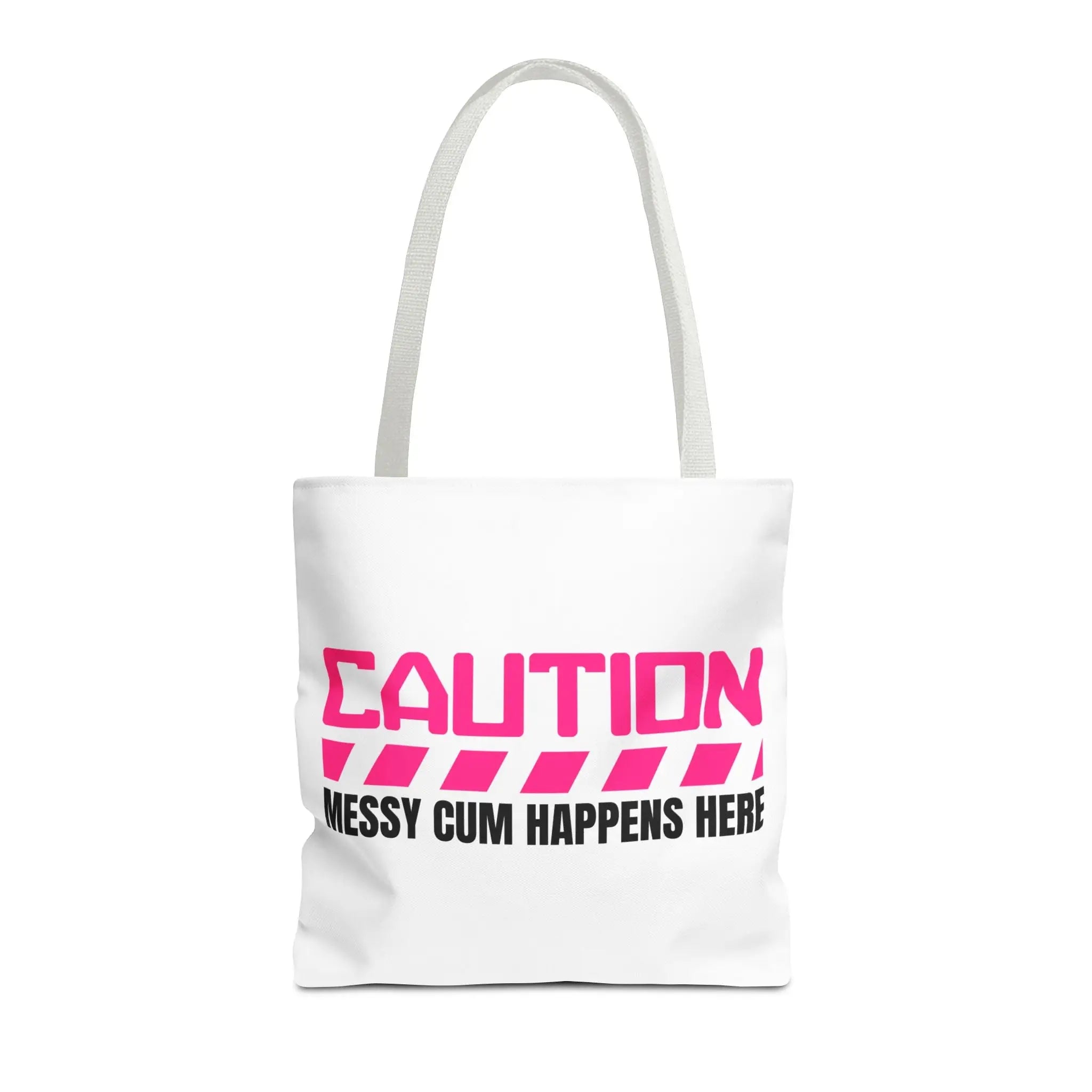 Caution: Messy Cum Happens Here | Mix & Match Fun-Flirty Lovers’ Totes