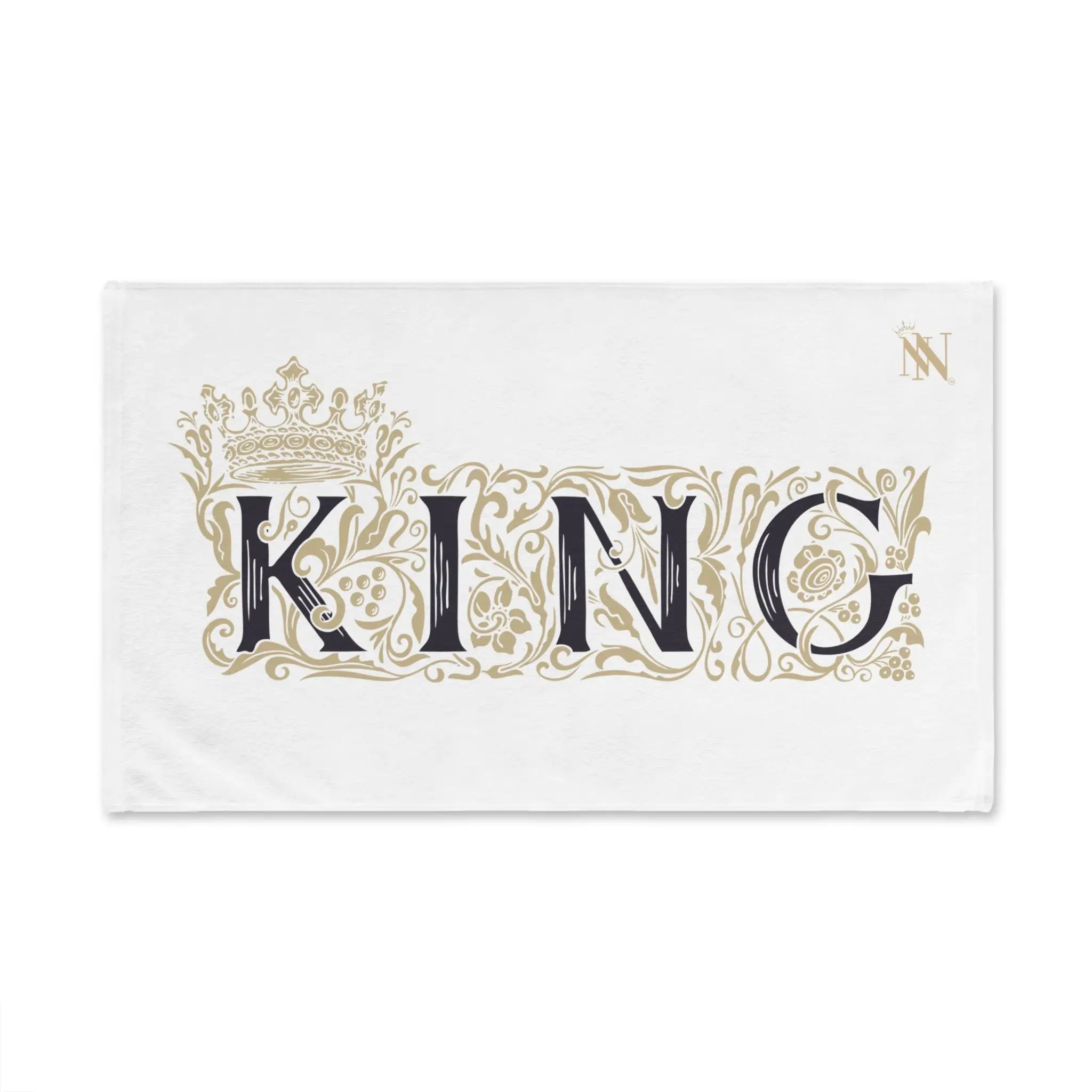 Gold Filigree King | Mix & Match Original Fun-Flirty Lovers’ Towels