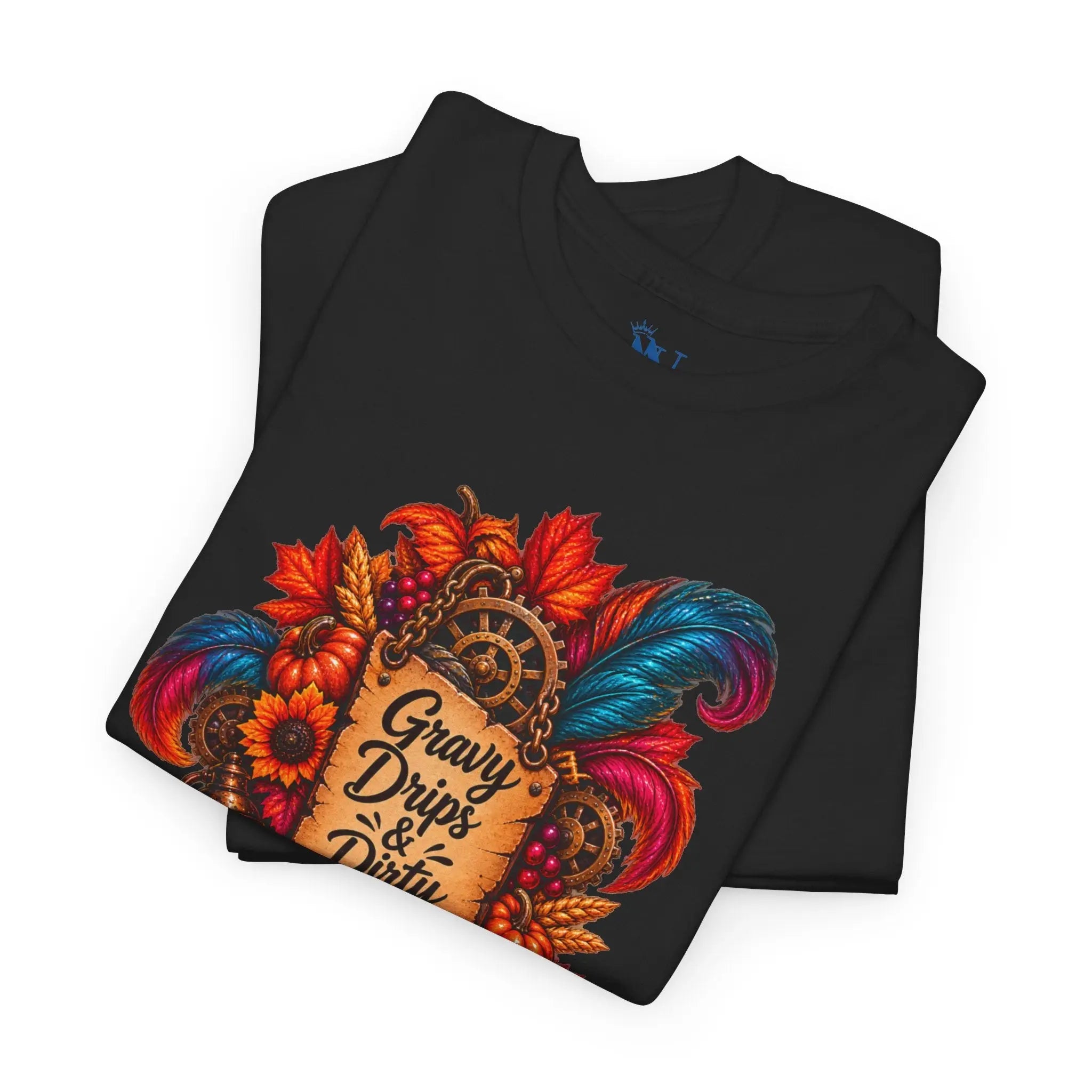 Gravy Drips & Dirty Thoughts Thanksgiving | Nectar Napkins Fun-Flirty Lovers’ T-Shirts