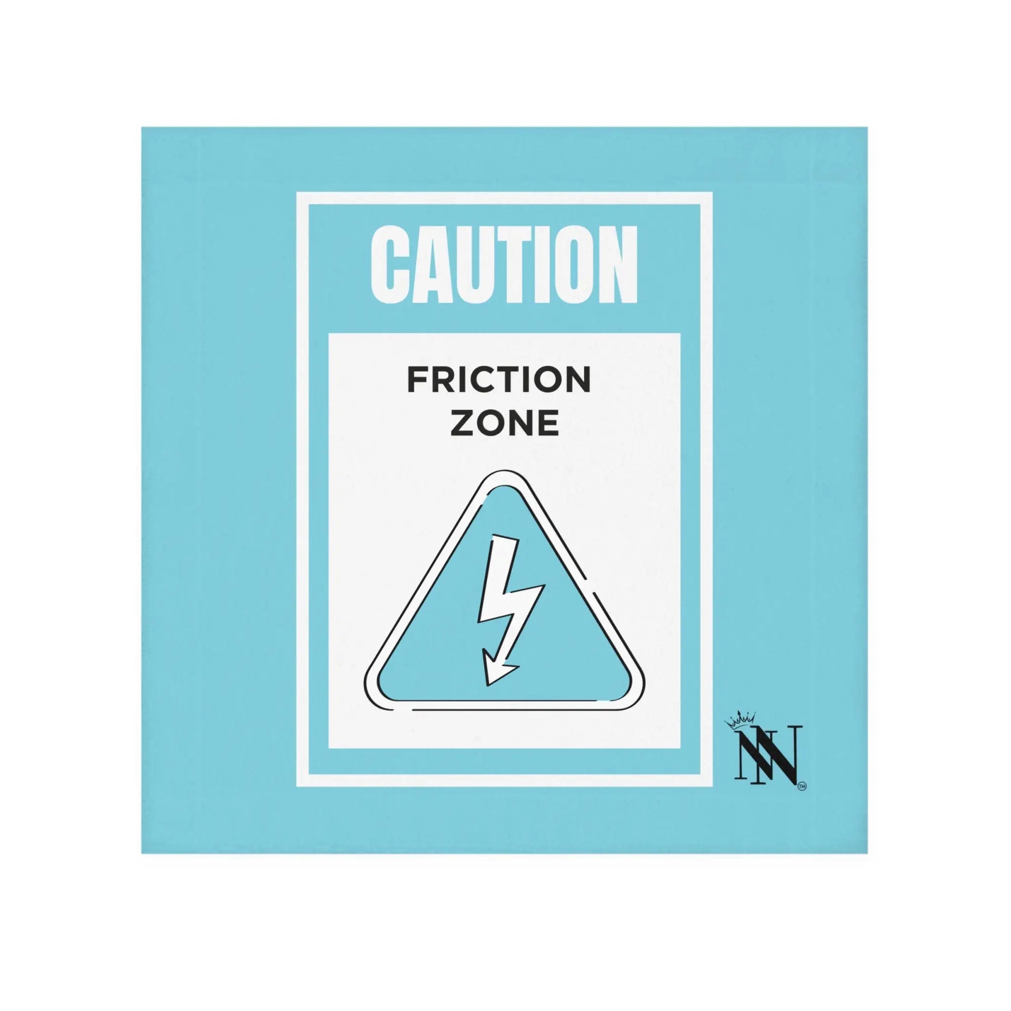 Caution Friction Zone Cum Rag