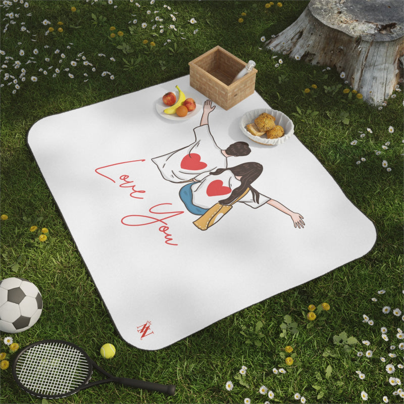 Love You Couple | Mix Match Fun-Flirty Lovers’ Water-Resistant Blankets