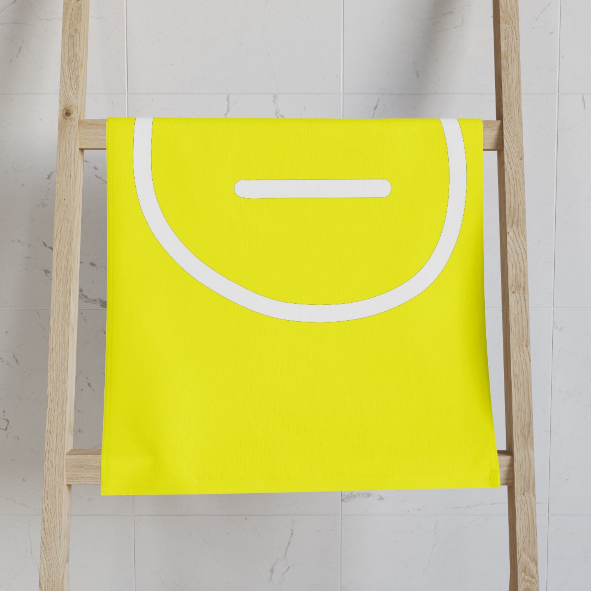 Mehr Emoji Neon Yellow Cum Towel