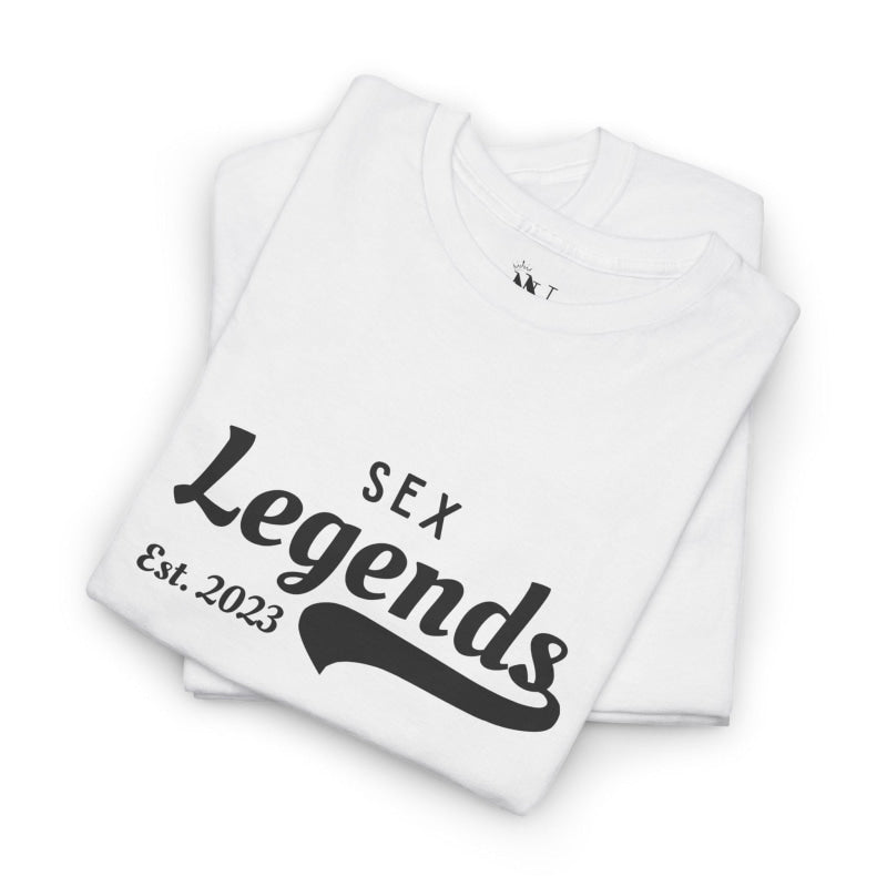 Sex Legends Est 2023 | Mix & Match Cotton Unisex Fun-Flirty Lovers’ T-Shirts