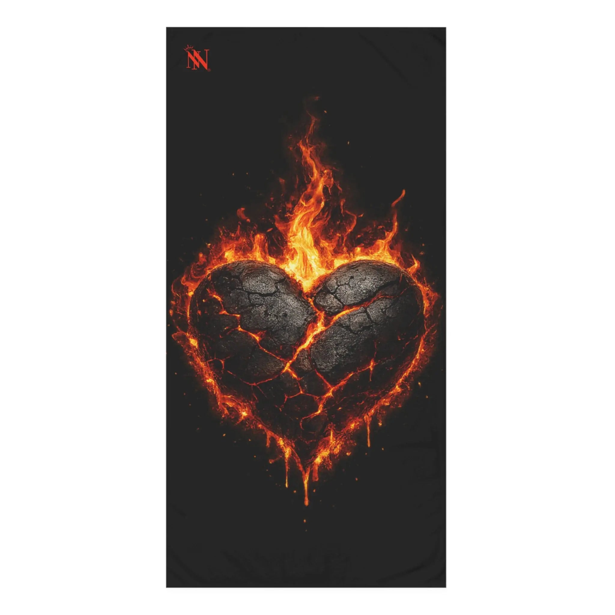 Burning Heart | Nectar Napkins XL Fun-Flirty Lovers’ Towels