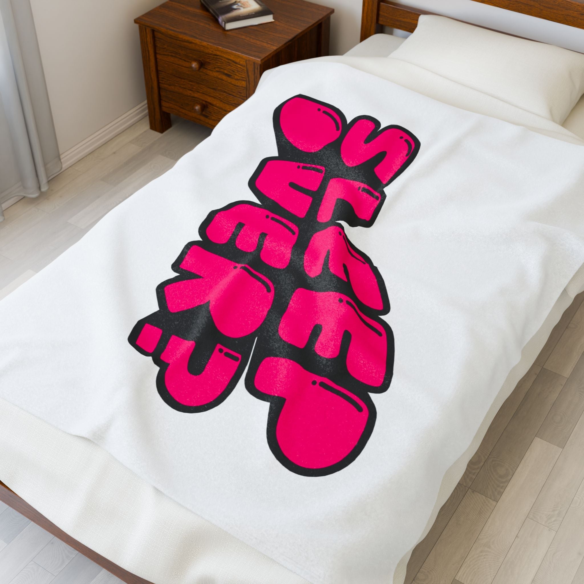 Sleep Over? | Mix & Match Velveteen Fun-Flirty Lovers’ Blankets