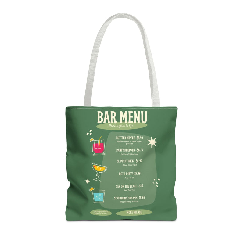 Bar Menu | Mix & Match Fun-Flirty Lovers’ Totes