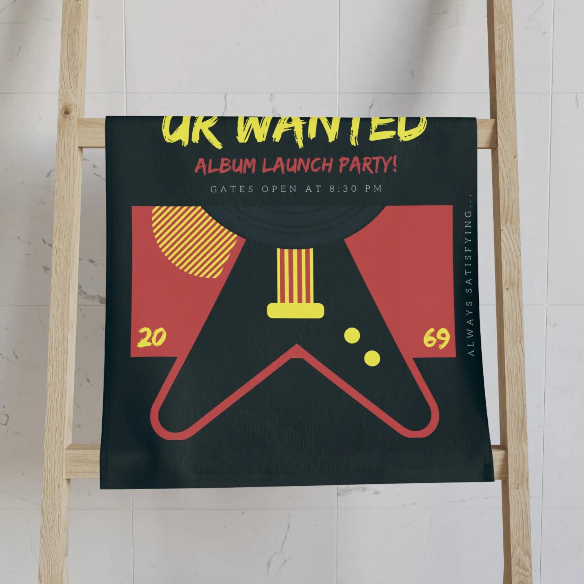 Ur Wanted Album Launch Party Cum Towel